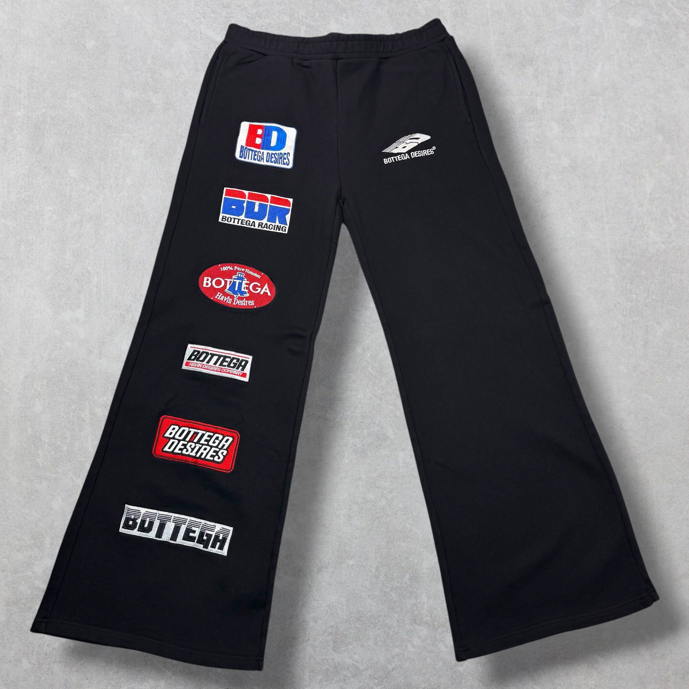 Other Bottega Desires Patch Sweatpants Black XXL Size US 26 / EU 42 - 1 Thumbnail