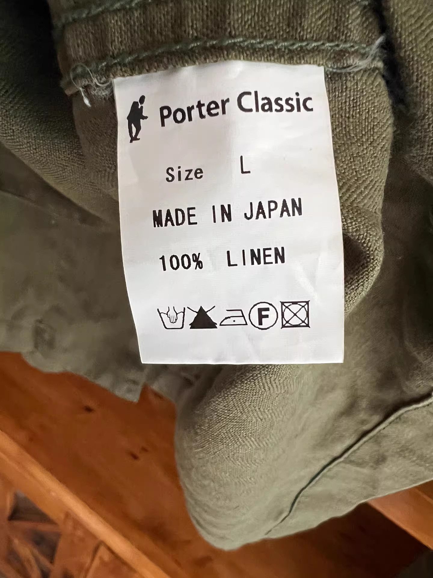 Porter Classic Porter Classic Military Linen Shirt Jacket Size US L / EU 52-54 / 3 - 5 Thumbnail
