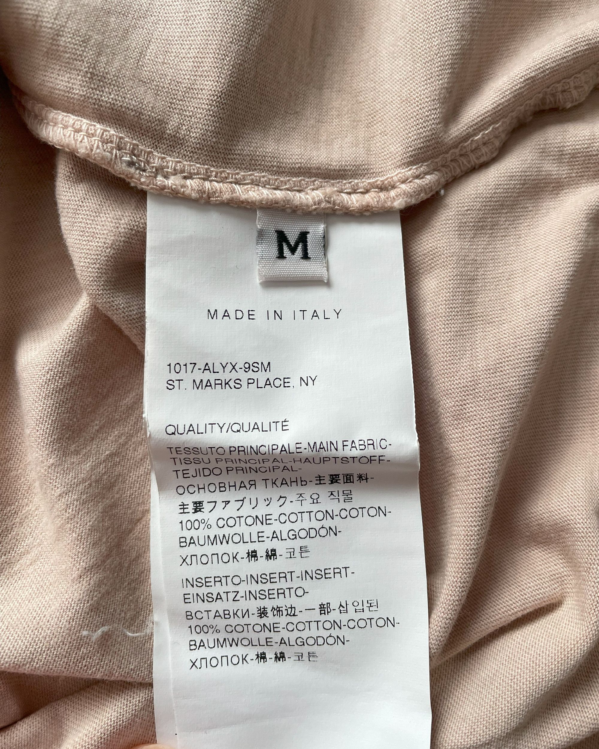 1017 ALYX 9SM Alyx Endless T-Shirt Size US M / EU 48-50 / 2 - 3 Thumbnail