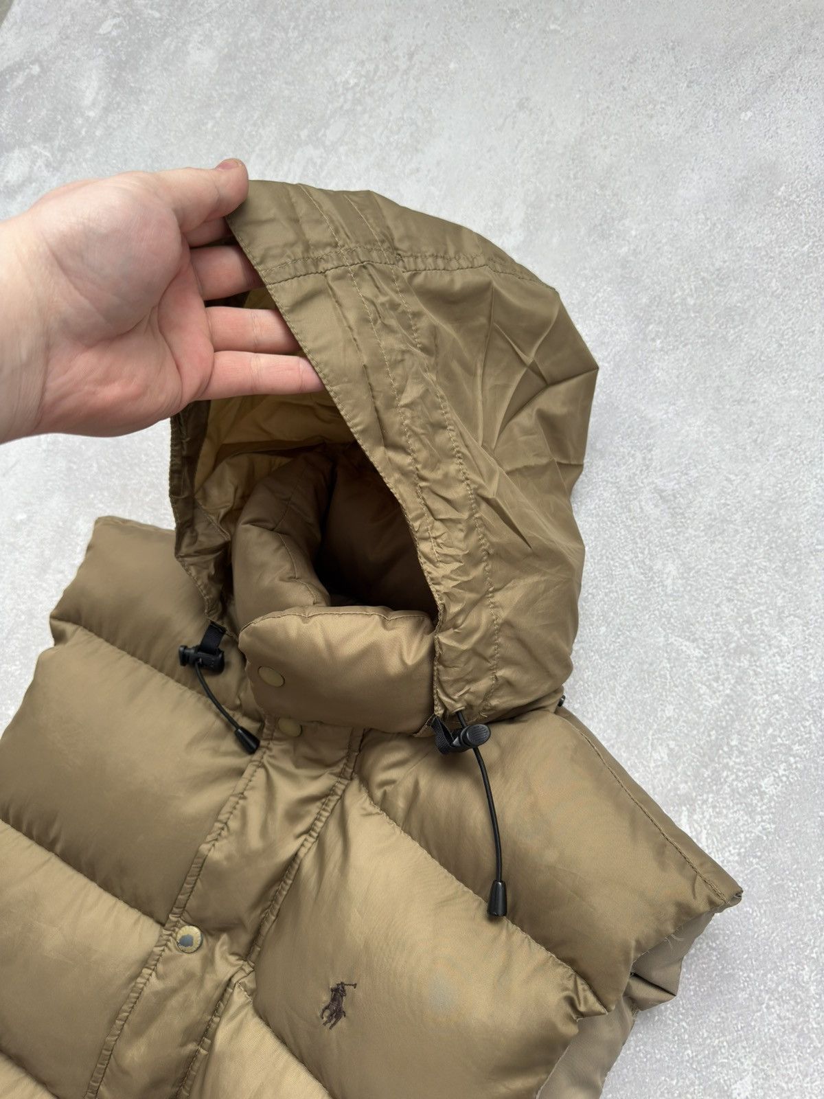 Polo Ralph Lauren × Vintage Vintage Polo Ralph Lauren Puffer Vest Hooded Jacket Logo 00s Size US M / EU 48-50 / 2 - 10 Thumbnail