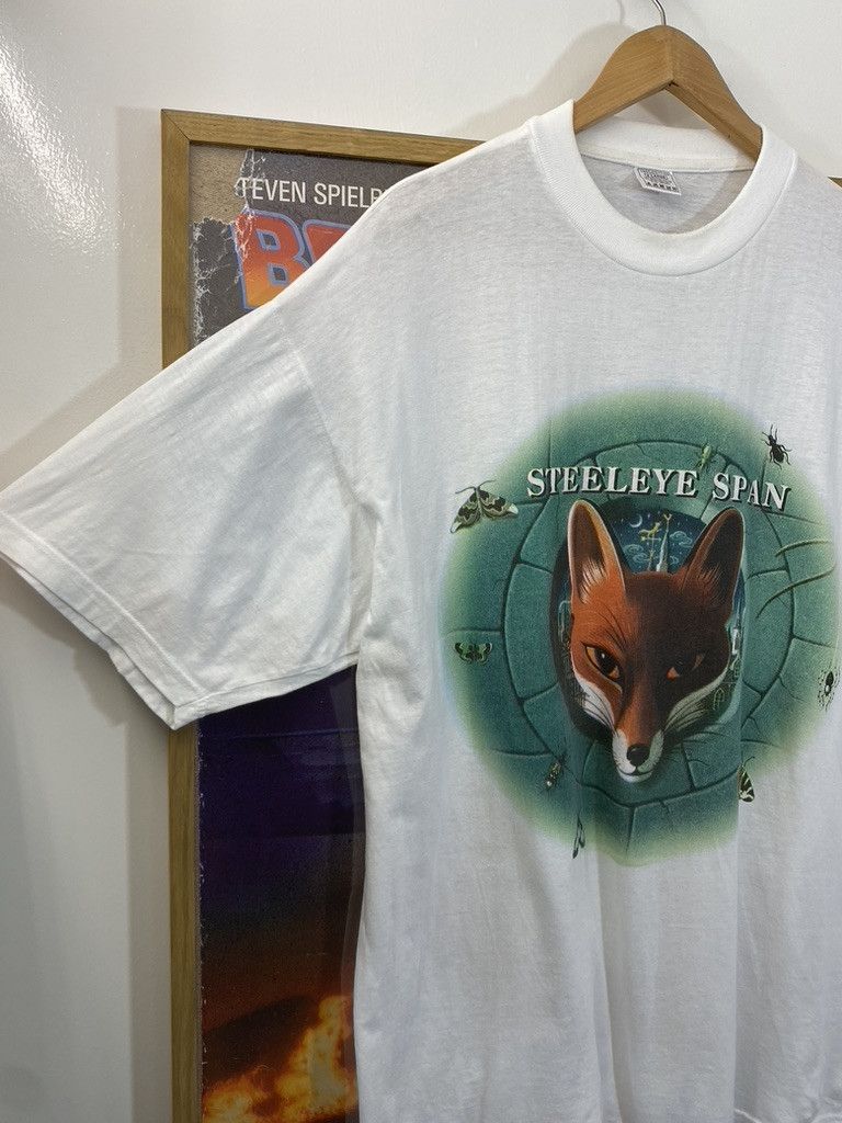 Band Tees 1989 Steeleye Span Tempted And Tried Fox Album Promo Tee Size US XL / EU 56 / 4 - 4 Thumbnail