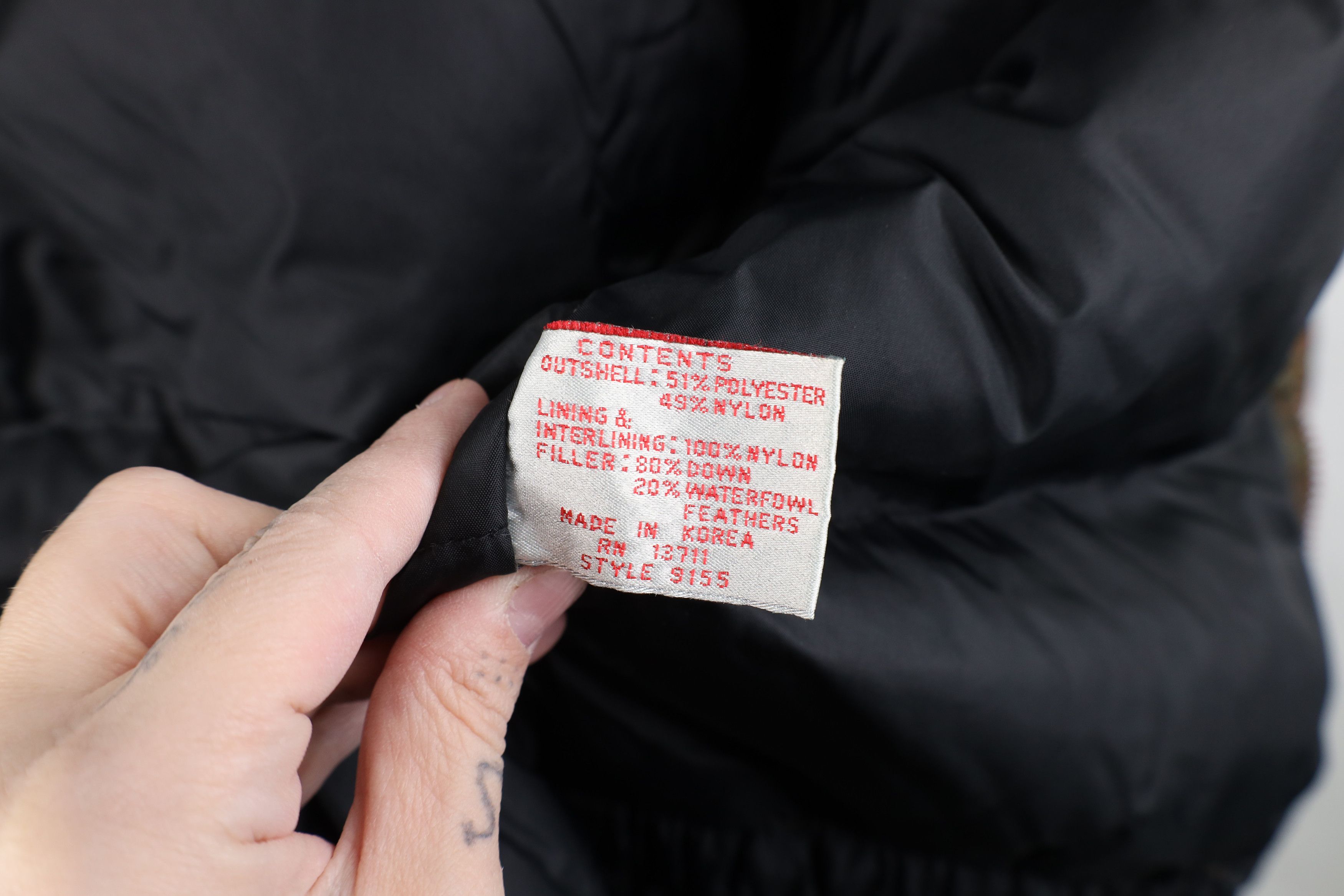Vintage Vintage 90s Streetwear Down Insulated Hooded Puffer Jacket Size S / US 4 / IT 40 - 11 Thumbnail