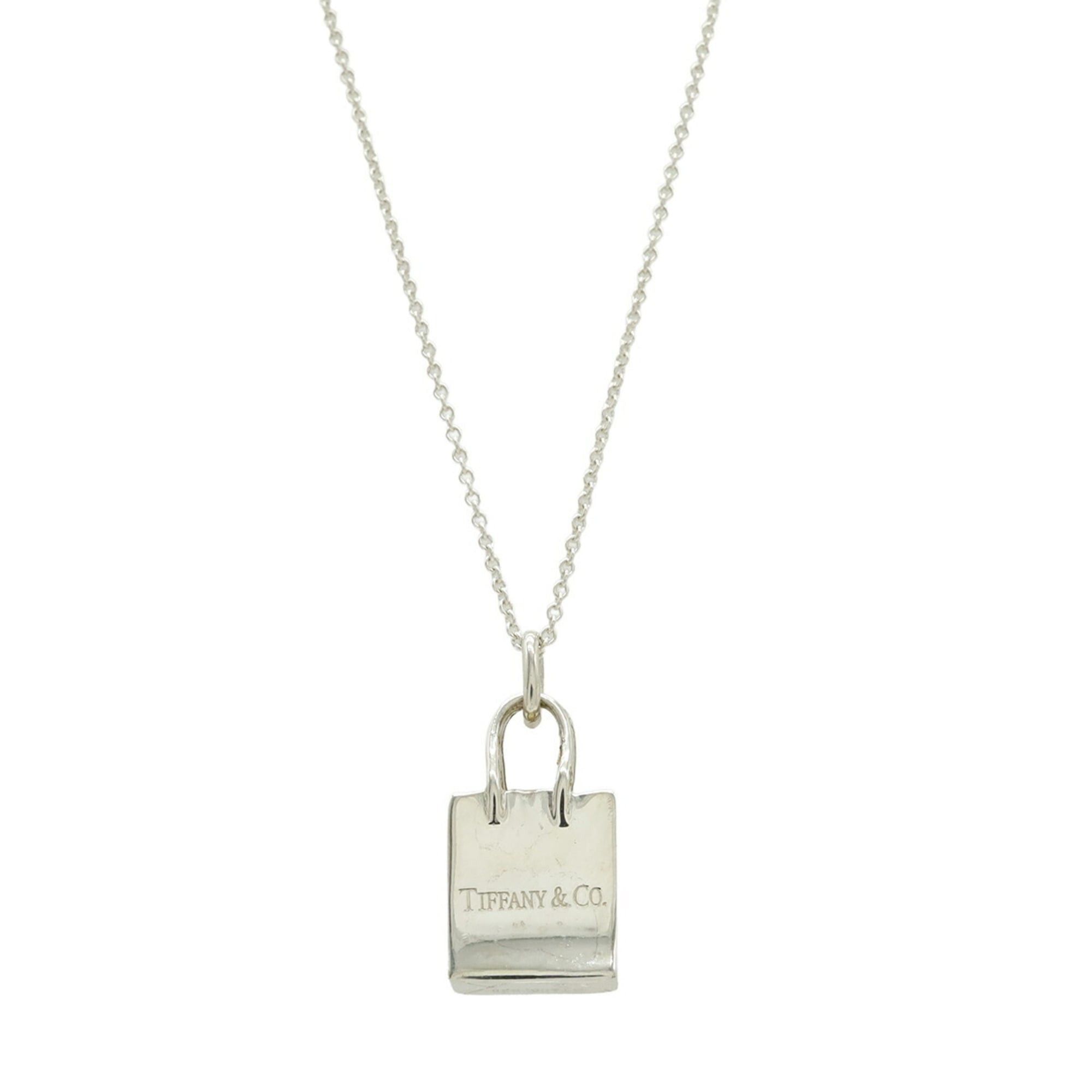 Tiffany & Co. TIFFANY&Co. Tiffany Shopper Necklace Pendant, Handbag Motif, SV925 Silver Size ONE SIZE - 1 Thumbnail