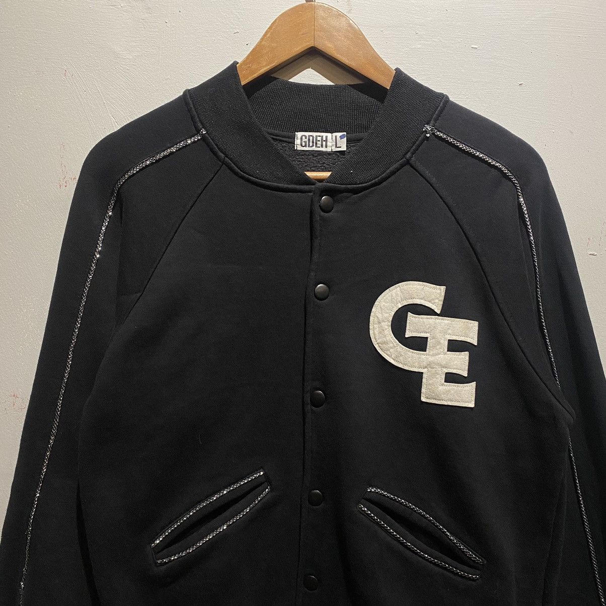 GOODENOUGH × Hiroshi Fujiwara × Vintage Vintage Goodenough Varsity Stadium Button-up Jacket Vtg Size US L / EU 52-54 / 3 - 3 Thumbnail