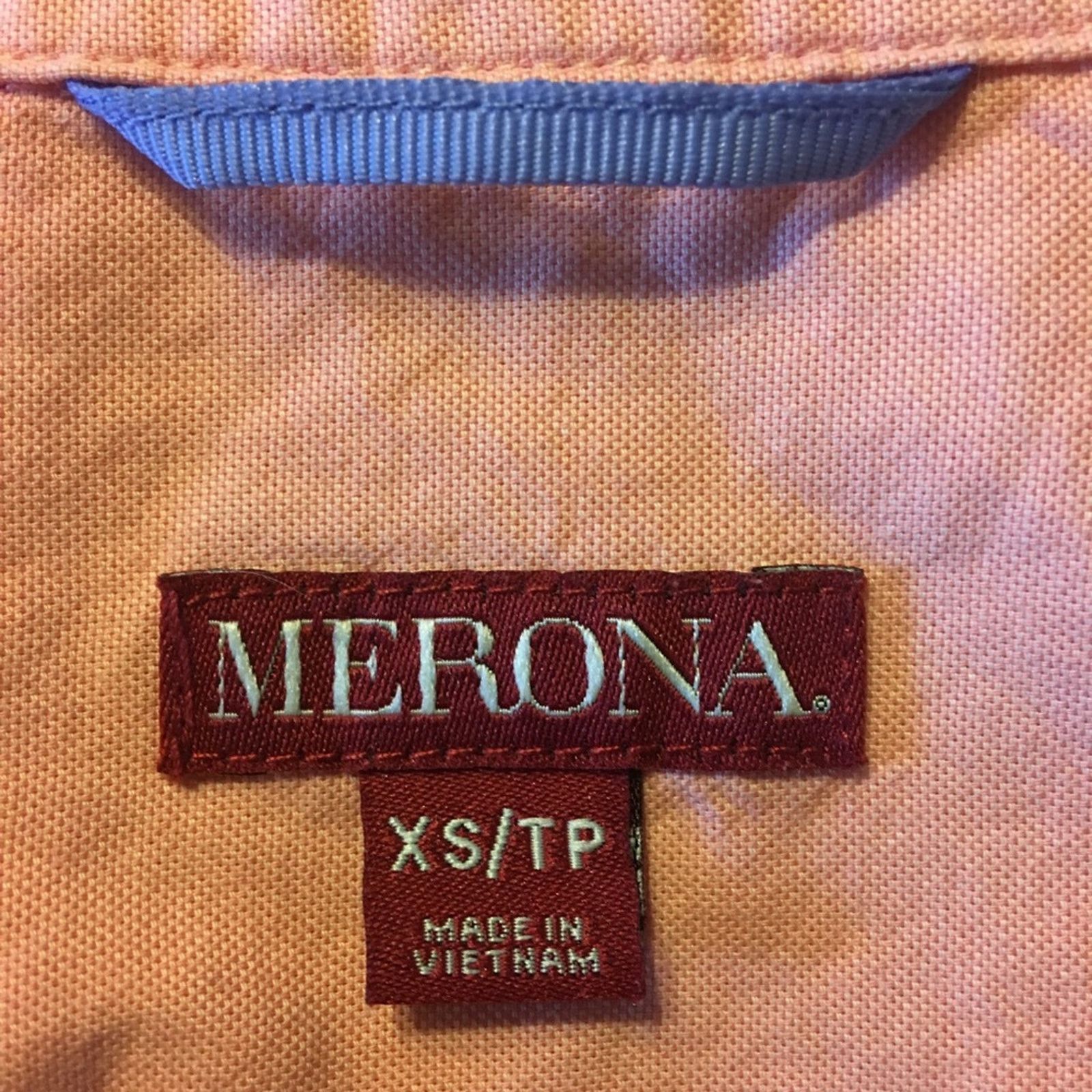 Merona Merona pink button front shirt XS Size XS / US 0-2 / IT 36-38 - 6 Thumbnail