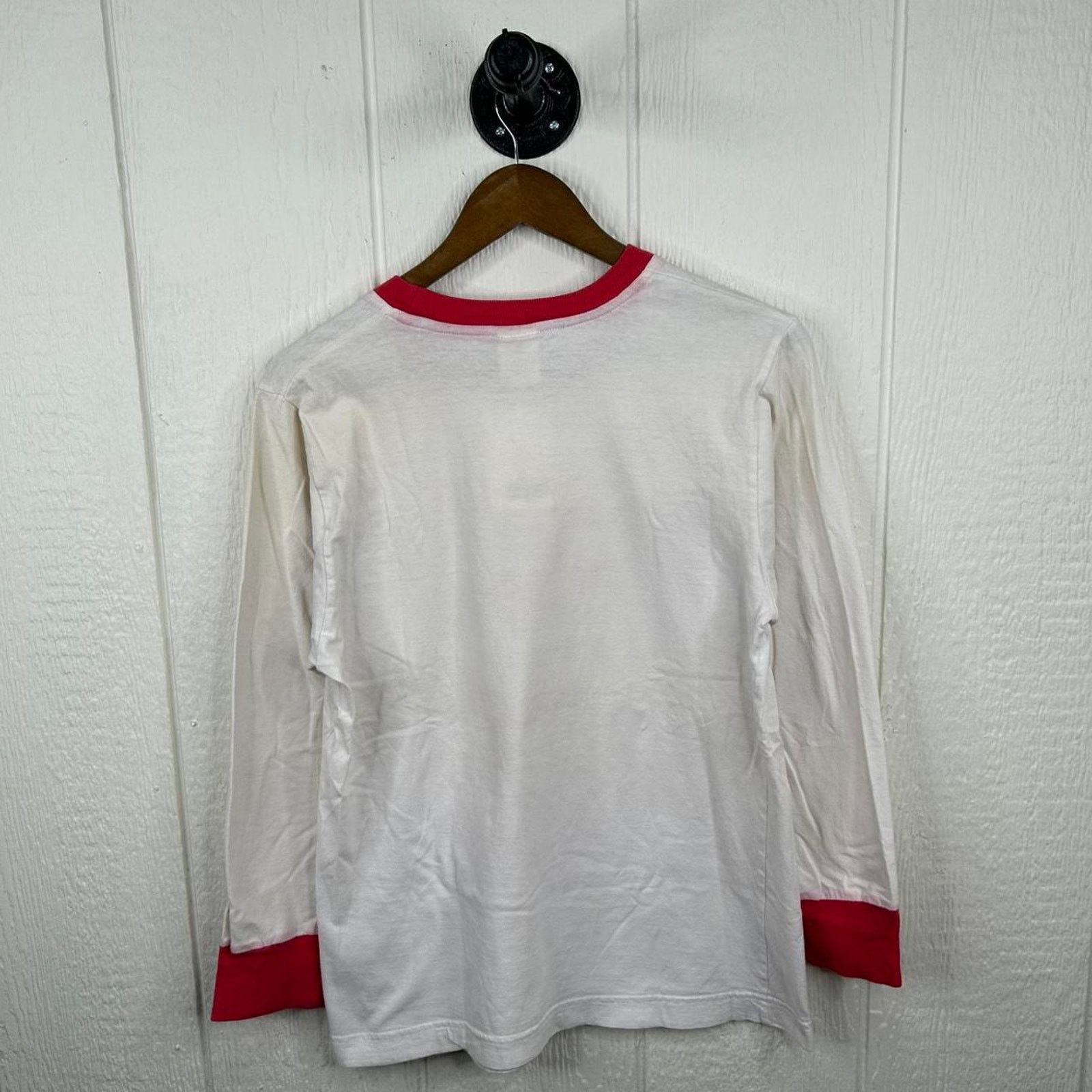 Other Vintage 90’s Teddy Bear Cream & Red Long Sleeve Size Small Size US S / EU 44-46 / 1 - 3 Thumbnail
