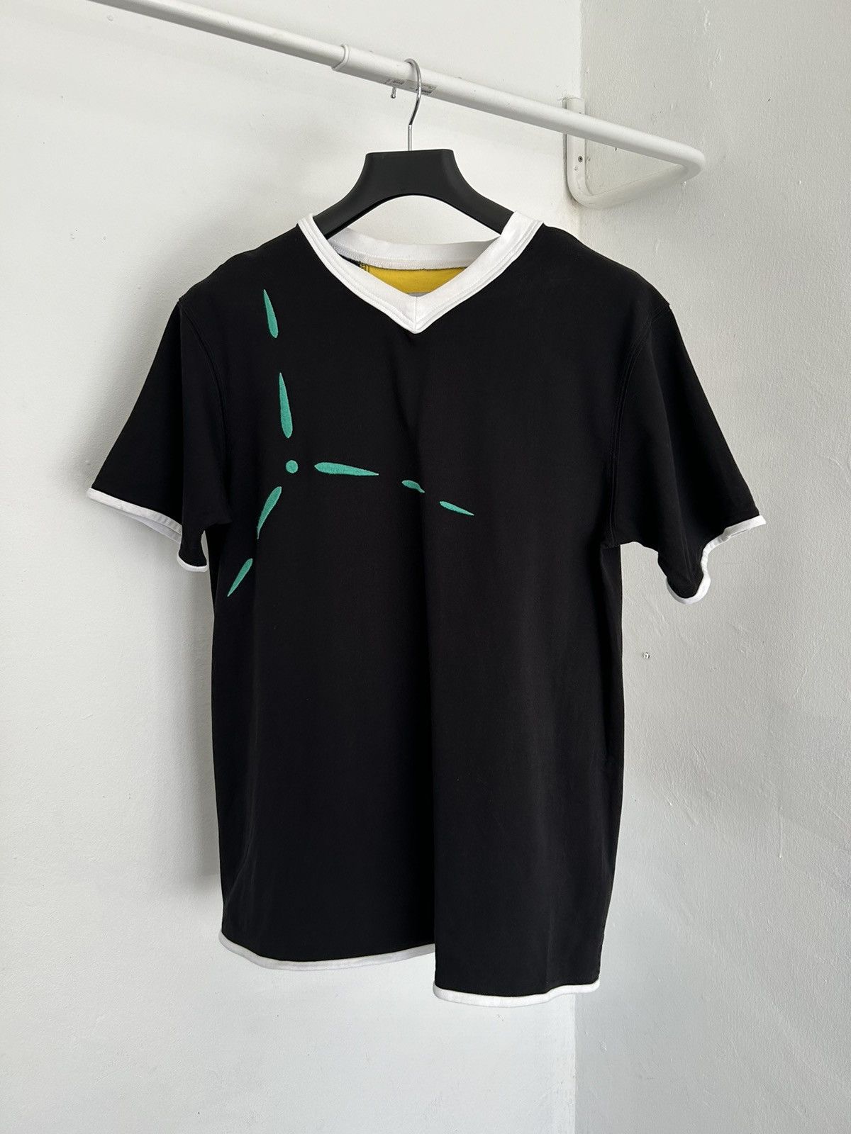 Kiko Kostadinov Aw20 Archery SS jersey tee Black Solar Size US M / EU 48-50 / 2 - 1 Thumbnail