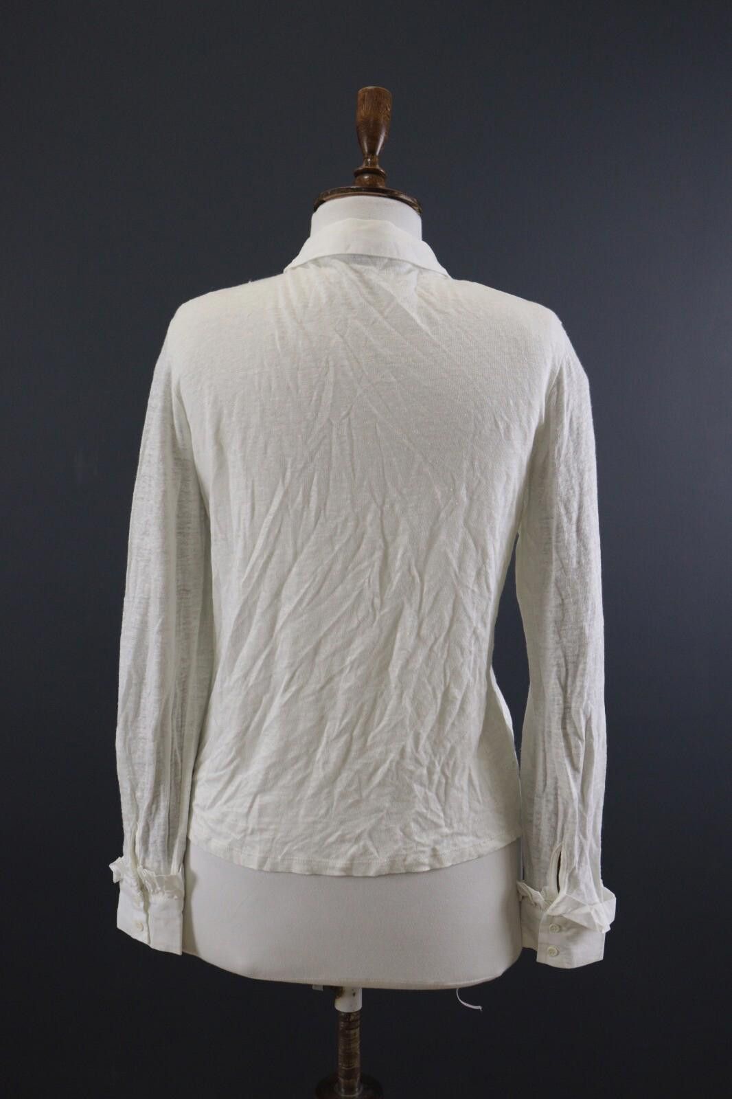 Designer Claudie Pierlot Paris Lagenlook Jabot Blouse Shirt Size 3 Size M / US 6-8 / IT 42-44 - 7 Thumbnail