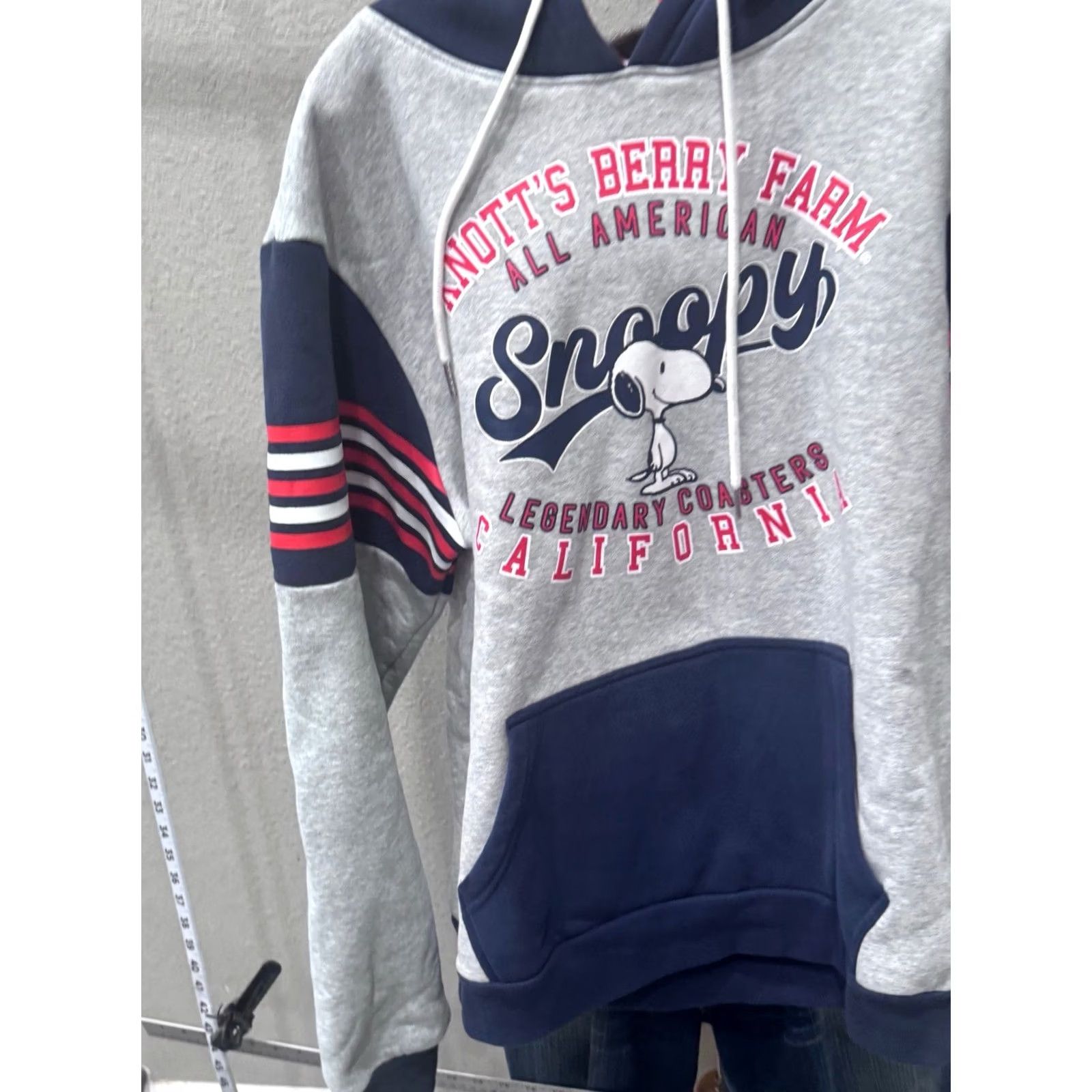 Vintage Knotts Berry Farm Snoopy Hoody SWEATER XL Extra Large Size US XL / EU 56 / 4 - 4 Thumbnail