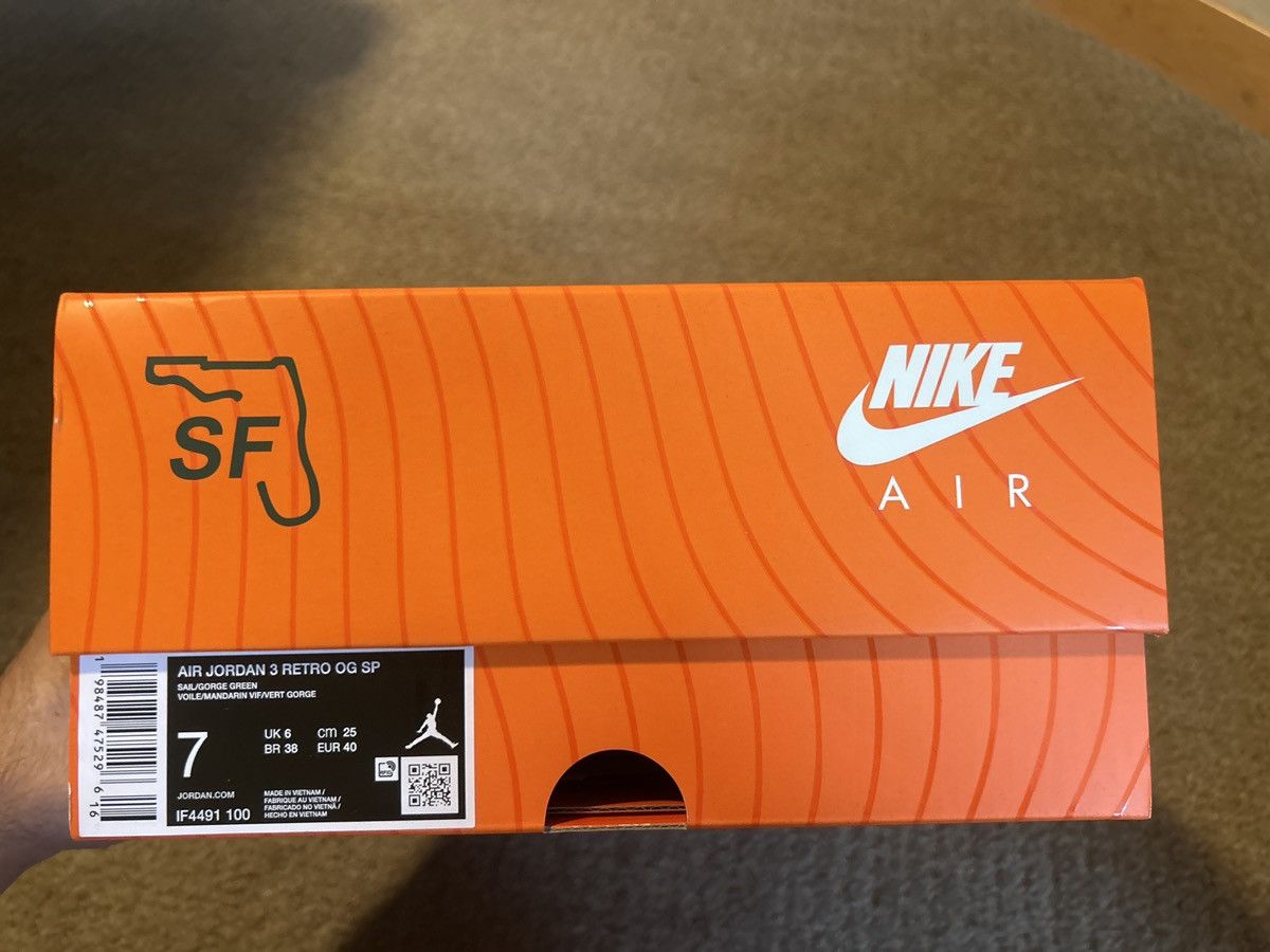 Nike Jordan 3 Solefly Size US 7 / EU 40 - 4 Thumbnail