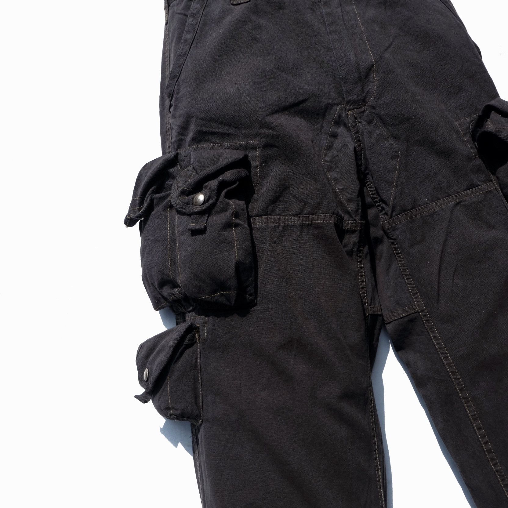Japanese Brand × PPFM × Tete Homme EZRA F multipocket tactical cargo pants Size US 32 / EU 48 - 3 Thumbnail
