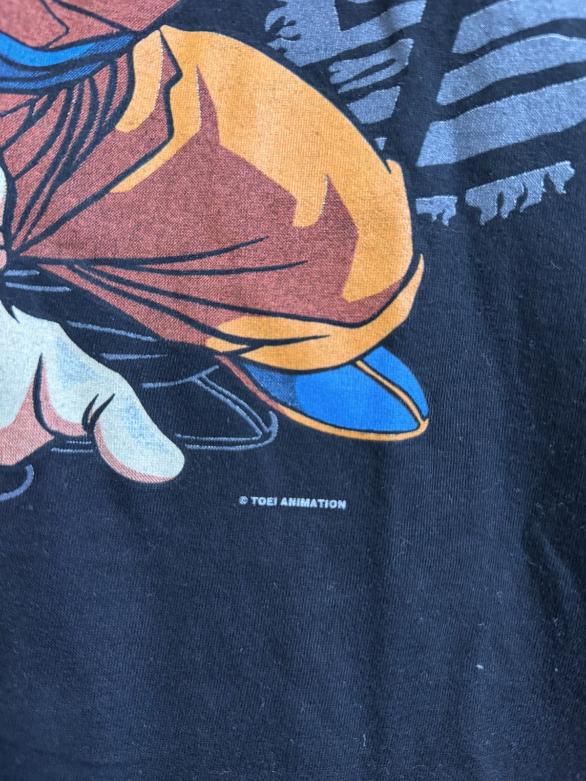 Anime Rare 90s Vintage Dragon Ball Son Goku Anime TShirt XL Size US XL / EU 56 / 4 - 4 Thumbnail