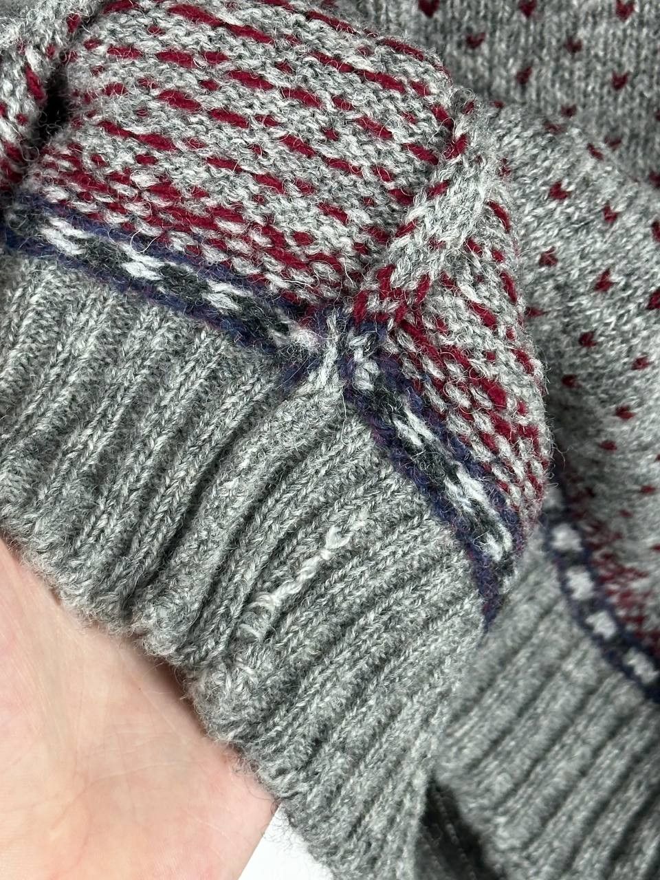 Jamiesons Of Shetland Jamiesons Fair Isle Wool Knitted Sweater Size US M / EU 48-50 / 2 - 8 Thumbnail