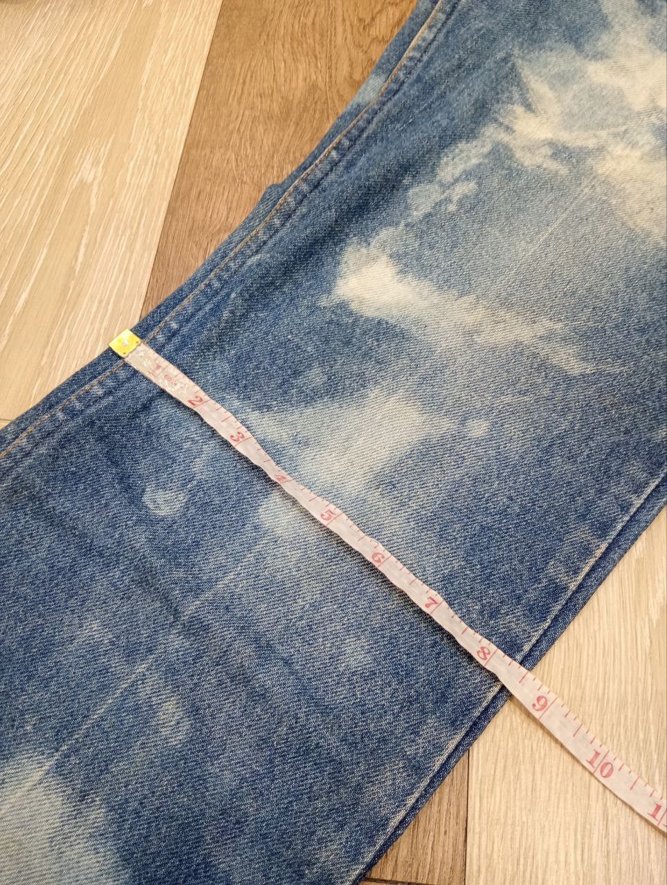 Levi's Vintage Clothing VINTAGE LEVI'S ORANGE TAB BLEACH FLARED JEANS Size US 33 - 22 Thumbnail