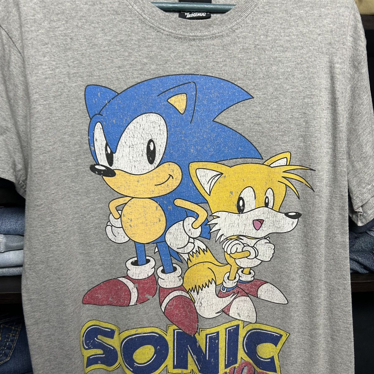 Cartoon Network Vintage Sonic Hedgehog cartoon streetwear tee size S Size US S / EU 44-46 / 1 - 2 Thumbnail
