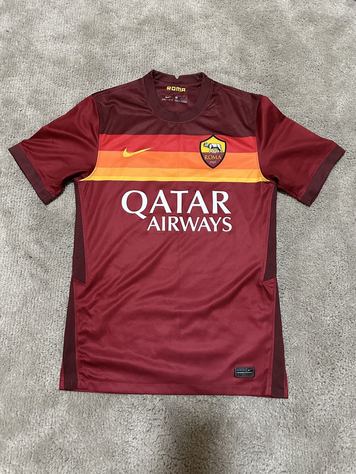 el shaarawy#92 AS Roma 2020/21 Football Shirt Soccer Jersey