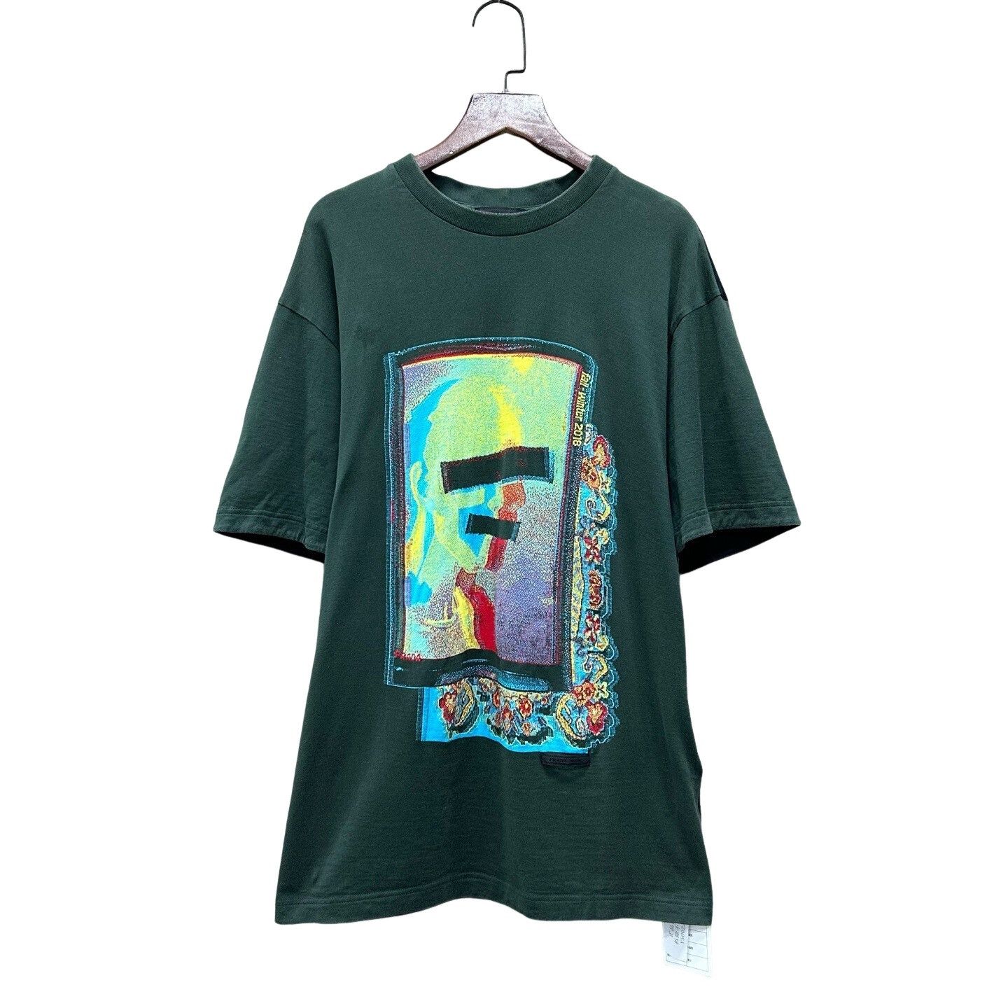 Prada Prada Graphic Print Contrast T-Shirt Size L Size US L / EU 52-54 / 3 - 1 Thumbnail