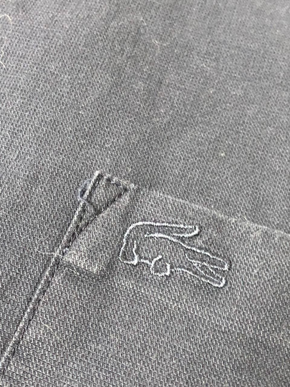 Lacoste Vintage short-sleeved shirt black Lacoste streetwear Size US S / EU 44-46 / 1 - 7 Thumbnail