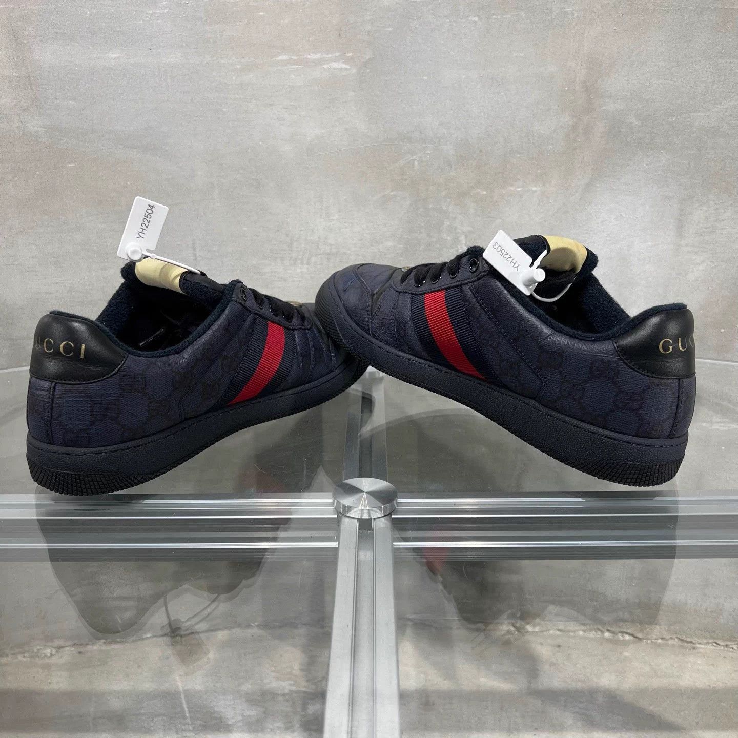 Gucci GUCCI Screener GG Monogram Distressed Sneakers UK9 Size US 10 / EU 43 - 5 Thumbnail