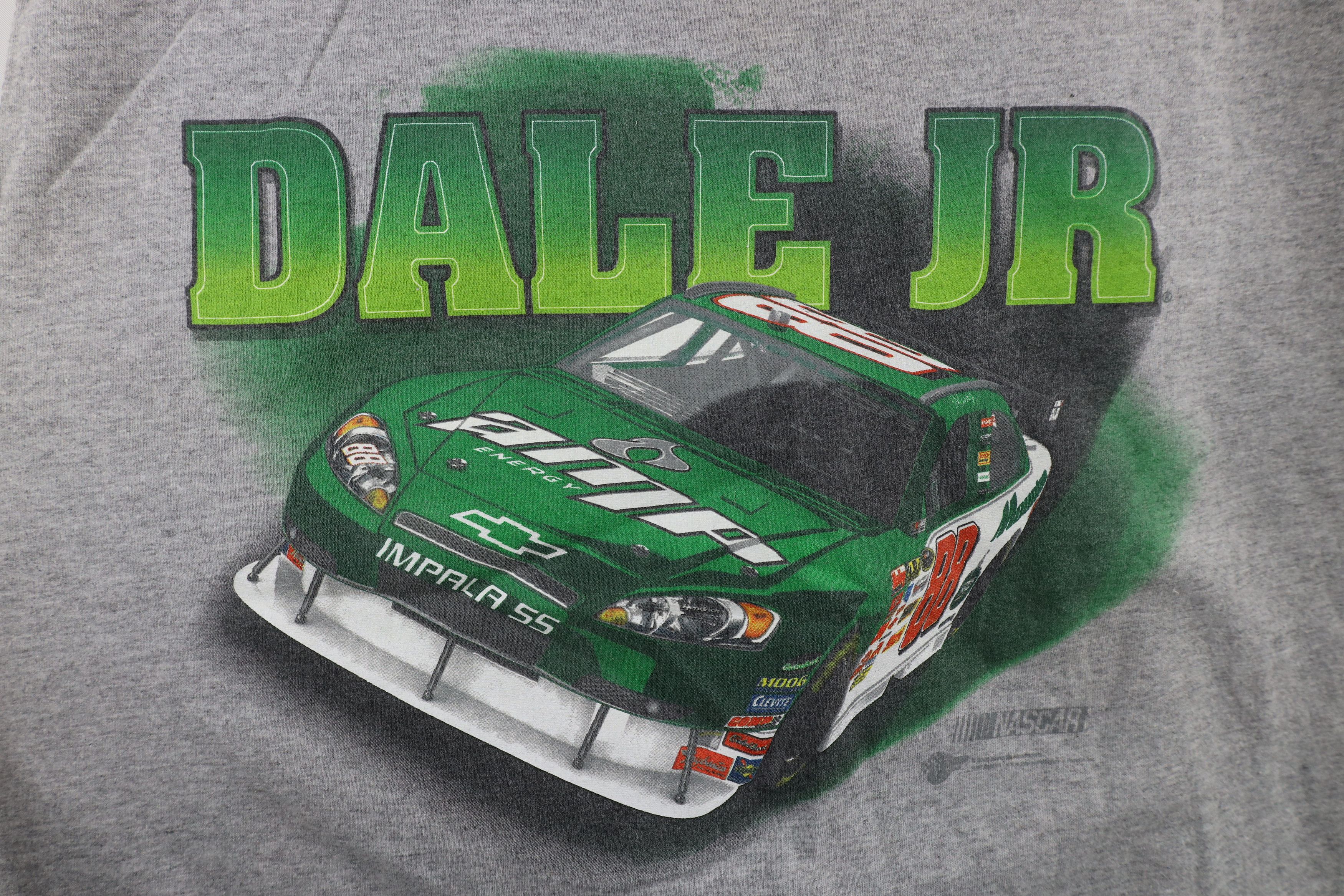 Vintage Vintage Y2K NASCAR Energy Dale Earnhardt Jr Racing T-Shirt Size US XL / EU 56 / 4 - 4 Thumbnail