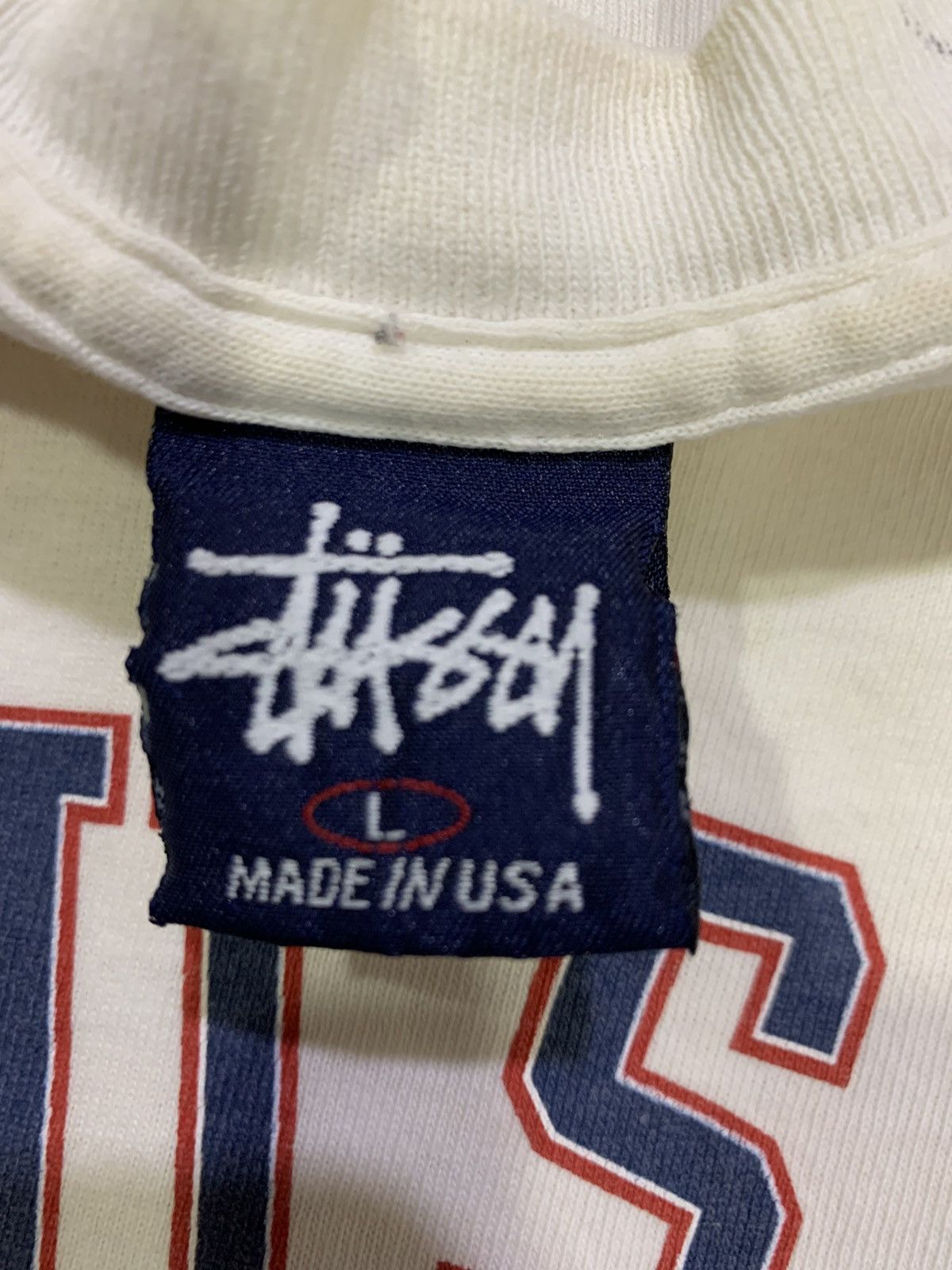 Stussy Vintage 90’s Stussy World League Single Stitch Size US L / EU 52-54 / 3 - 2 Thumbnail