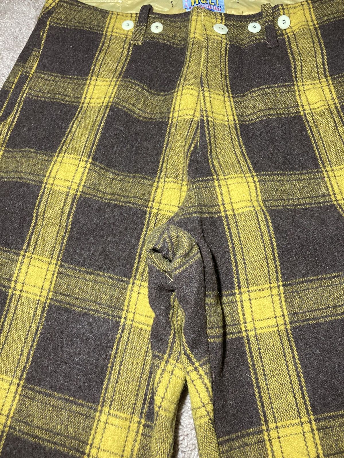W&LT AW96 W&LT Brown Buffalo Plaid 1996 Wool 90s Beirendonck Wild Size US 36 / EU 52 - 5 Thumbnail