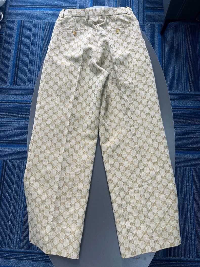 Gucci Gucci Full-print denim suit trousers 2504-Nextarrow Size US 36 / EU 52 - 2 Thumbnail