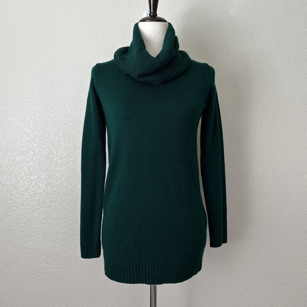 Other Koton Green Turtleneck Knitted Long Sleeves Sweater Size XS / US 0-2 / IT 36-38 - 1 Thumbnail
