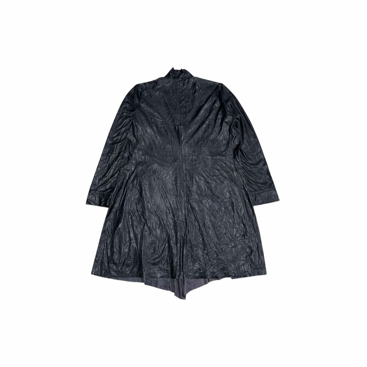 14th Addiction × Japanese Brand × Le Grande Bleu (L.G.B.) 🔥Vintage Italian Faux Leather Long Coat Made In Italy Size US XL / EU 56 / 4 - 11 Thumbnail