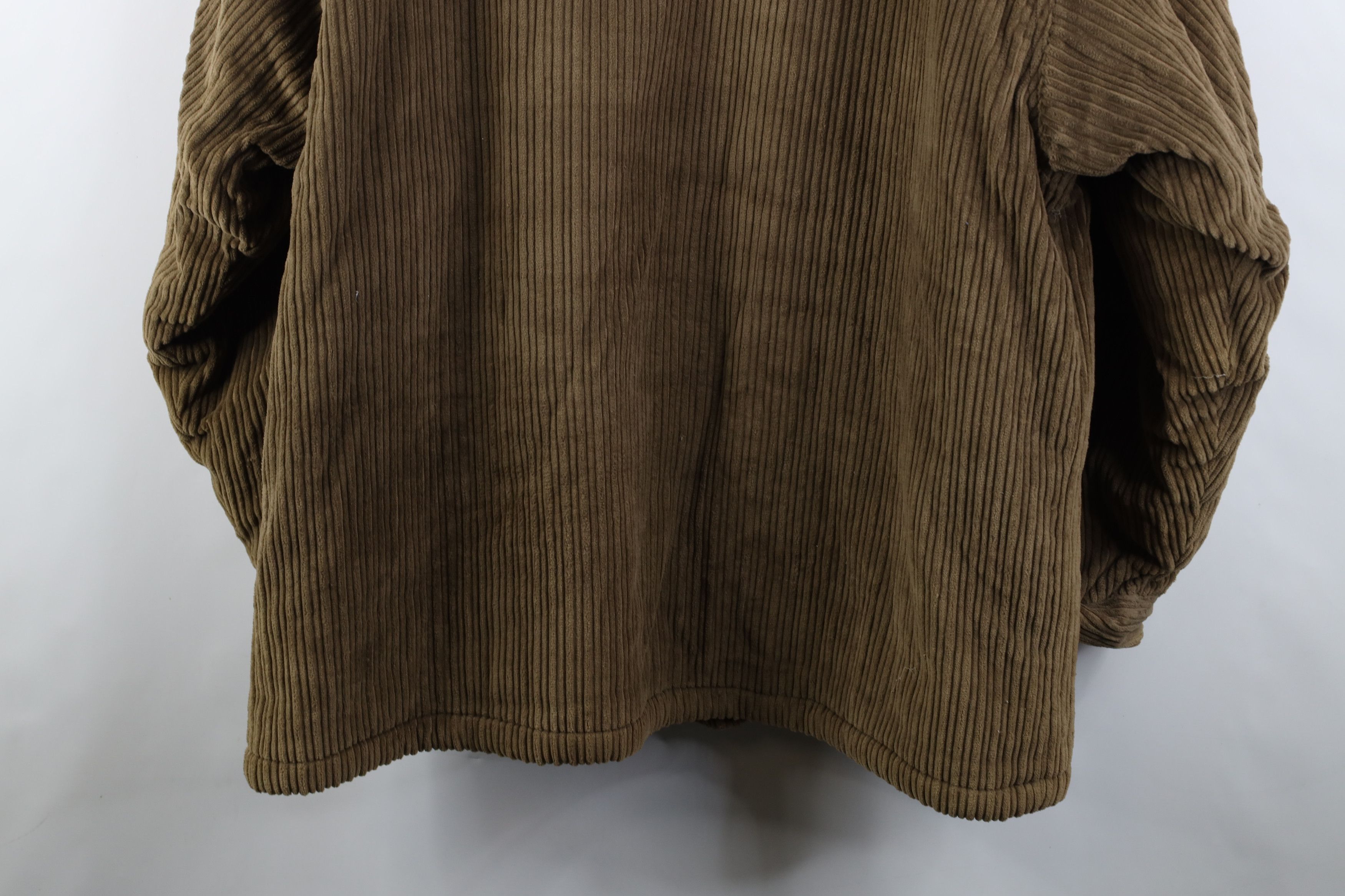 Vintage Vintage 90s Streetwear Pile Fleece Lined Corduroy Jacket Size US XL / EU 56 / 4 - 13 Thumbnail