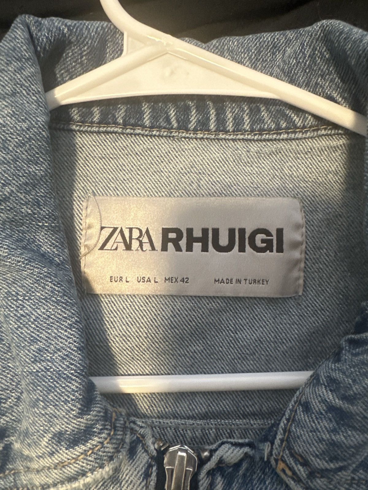 Rhude RHUDE CROPPED DENIM JACKET Size US M / EU 48-50 / 2 - 3 Thumbnail