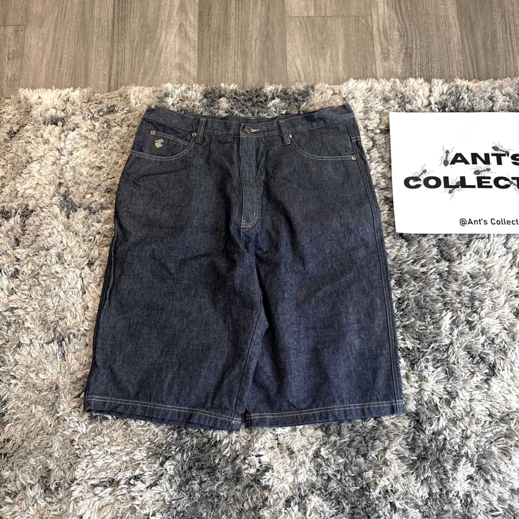 Rocawear VINTAGE Rocawear Denim Jorts 90s Baggy Jeans Shorts Size 42 Men Blue HTF RARE Size US 42 / EU 58 - 6 Thumbnail