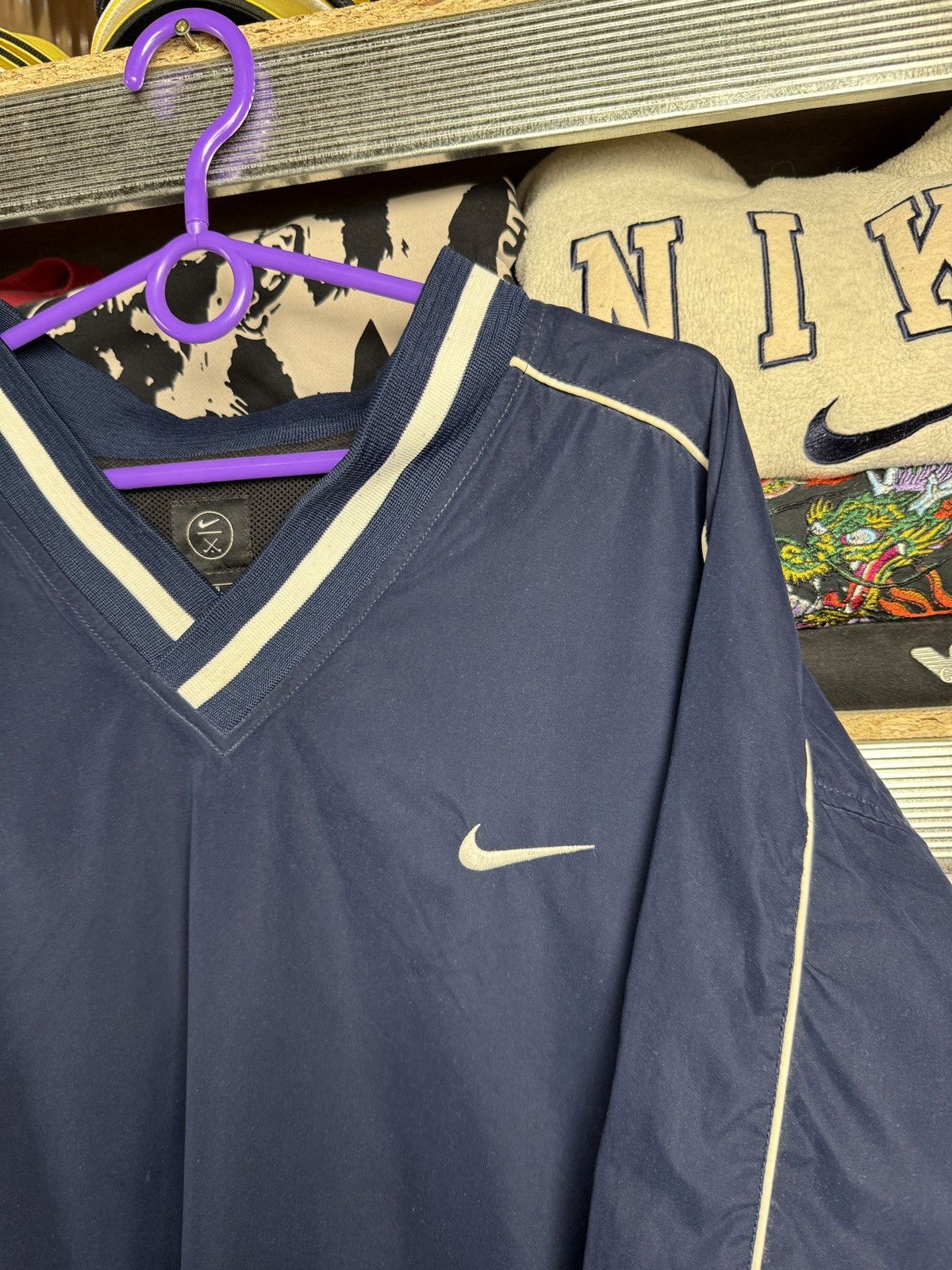 Nike 90s Nike Vintage Y2K Track Jacket Size US XL / EU 56 / 4 - 4 Thumbnail