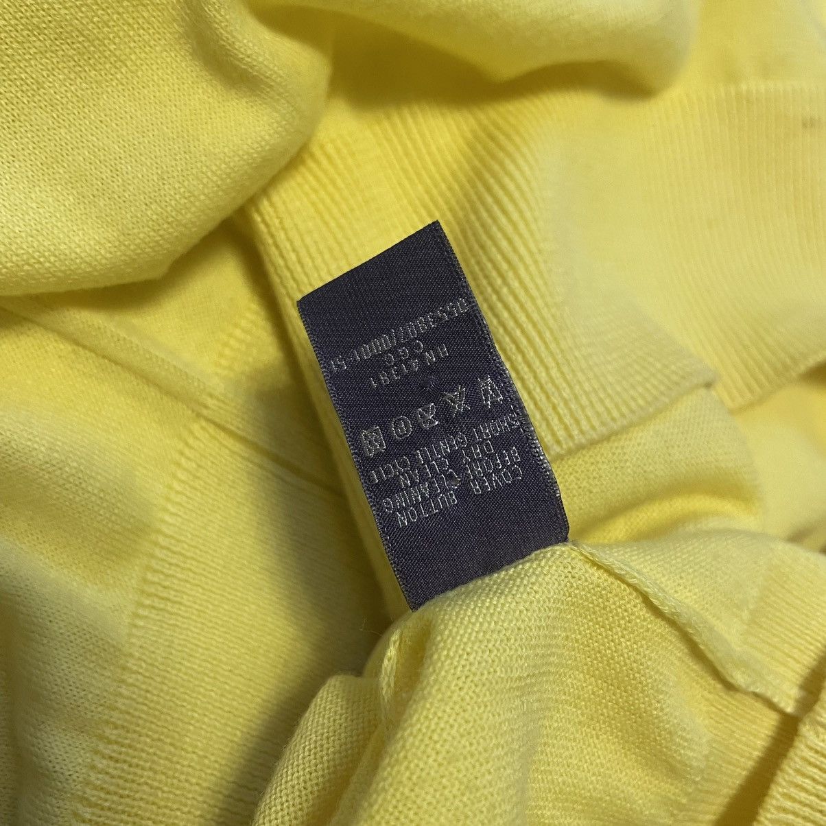 Ralph Lauren Purple Label Ralph Lauren Purple Label Yellow Polo Sweater Size US M / EU 48-50 / 2 - 10 Thumbnail