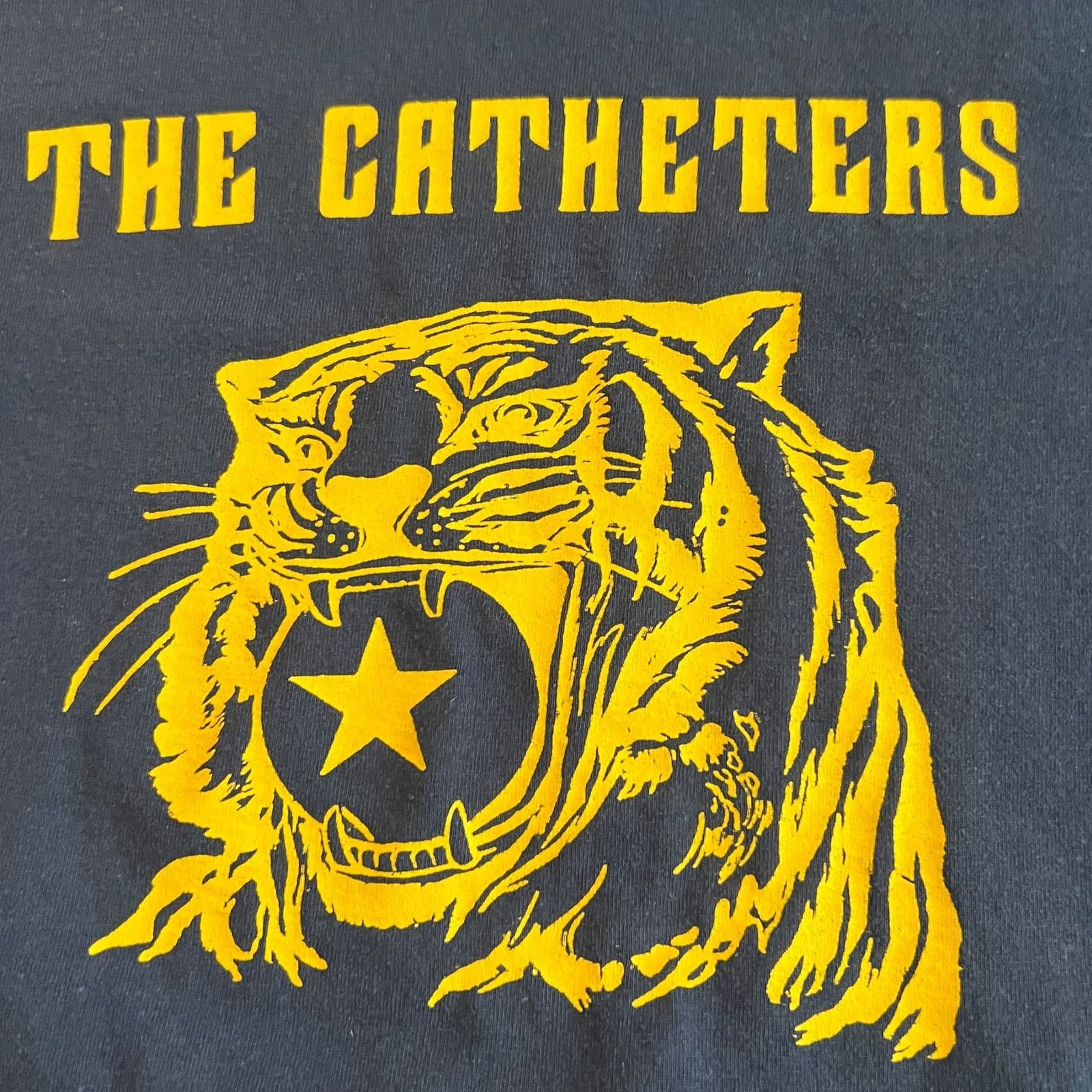 Band Tees The Catheters Band Tiger Vintage T-Shirt Size M Size US M / EU 48-50 / 2 - 2 Thumbnail
