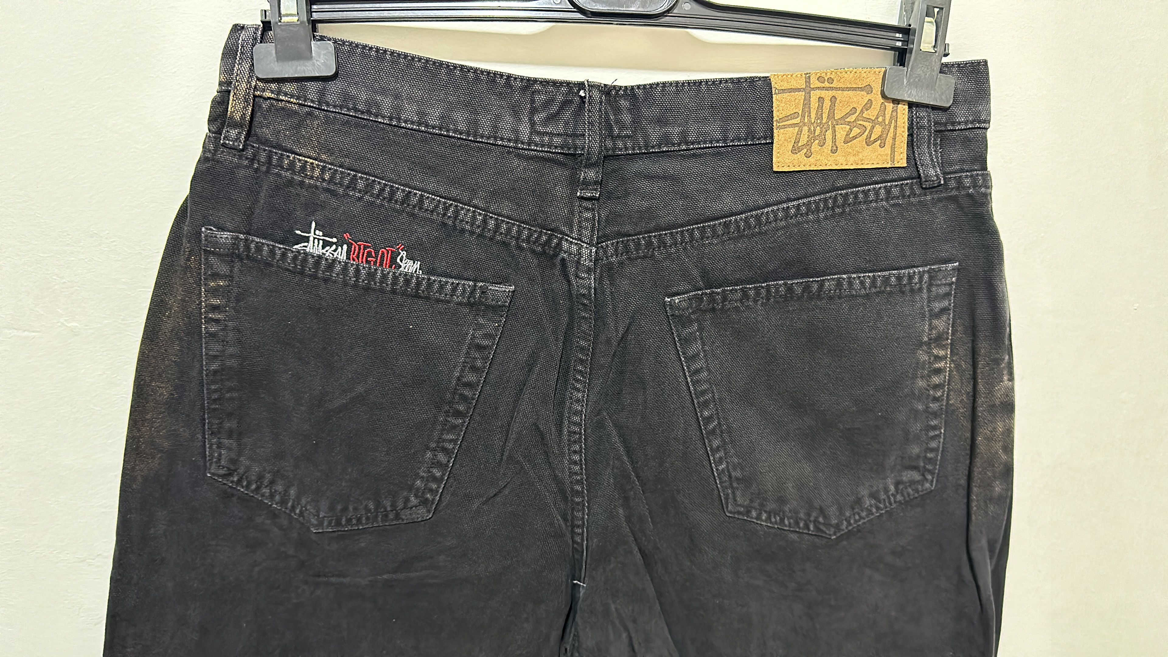 Stussy Stussy Big Ol Jean Black Size 32 Size US 32 / EU 48 - 3 Thumbnail