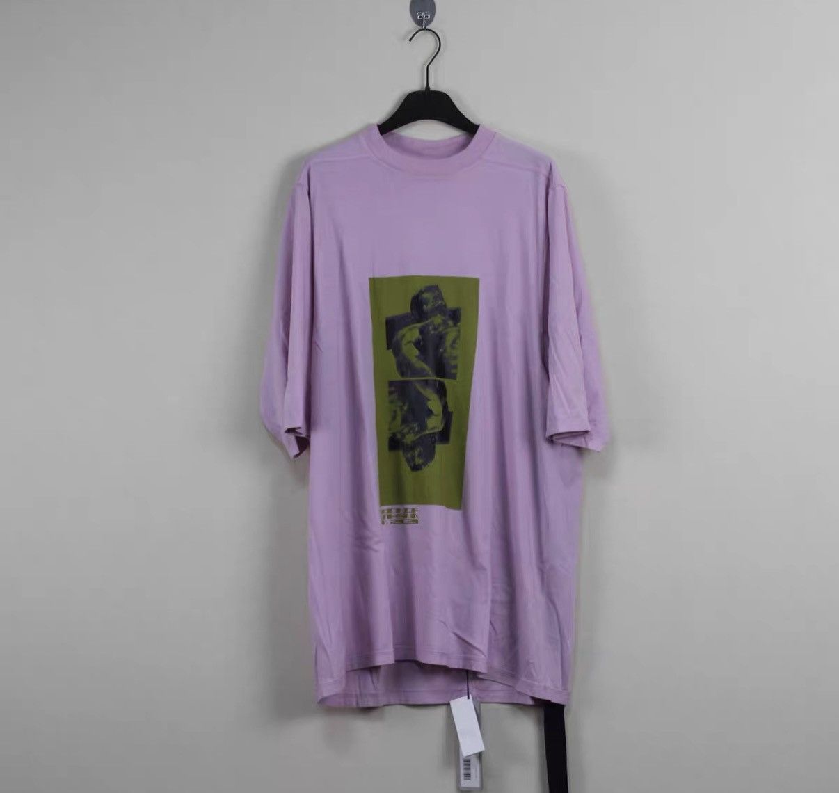 Rick Owens Rick Owens DRKSHDW Pink Portrait Oversized Short Sleeve Size US S / EU 44-46 / 1 - 1 Thumbnail
