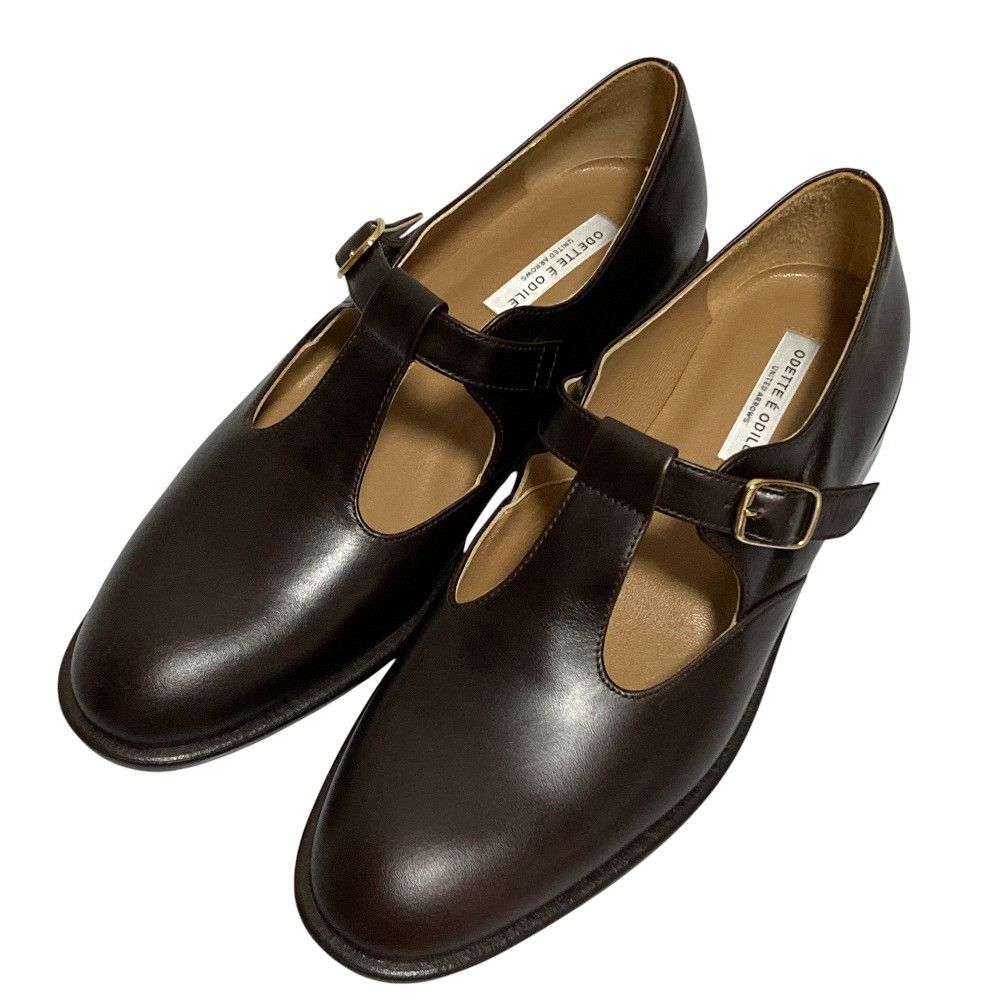 Other Other Odette e Odile T strap monk flats Leather Shoes DUTY FREE for USA Size ONE SIZE - 1 Thumbnail