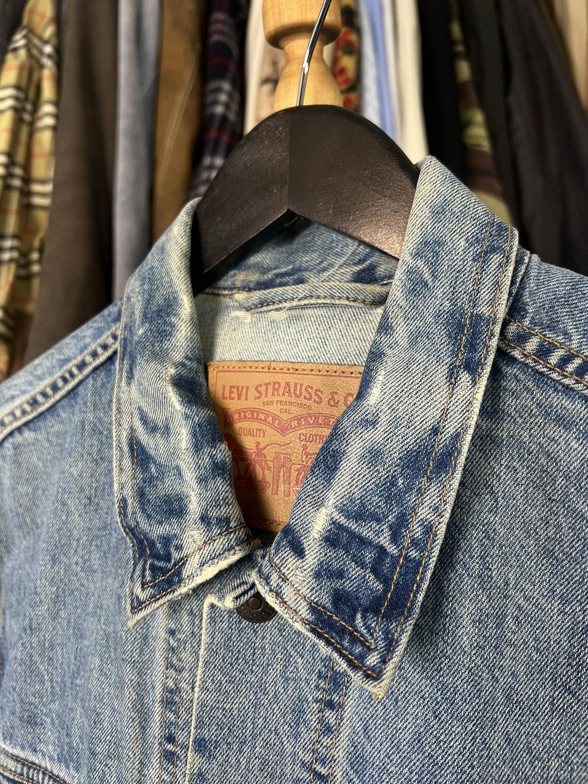 Levi's Vintage Levi’s Blue Denim Jacket Size S Size US S / EU 44-46 / 1 - 6 Thumbnail