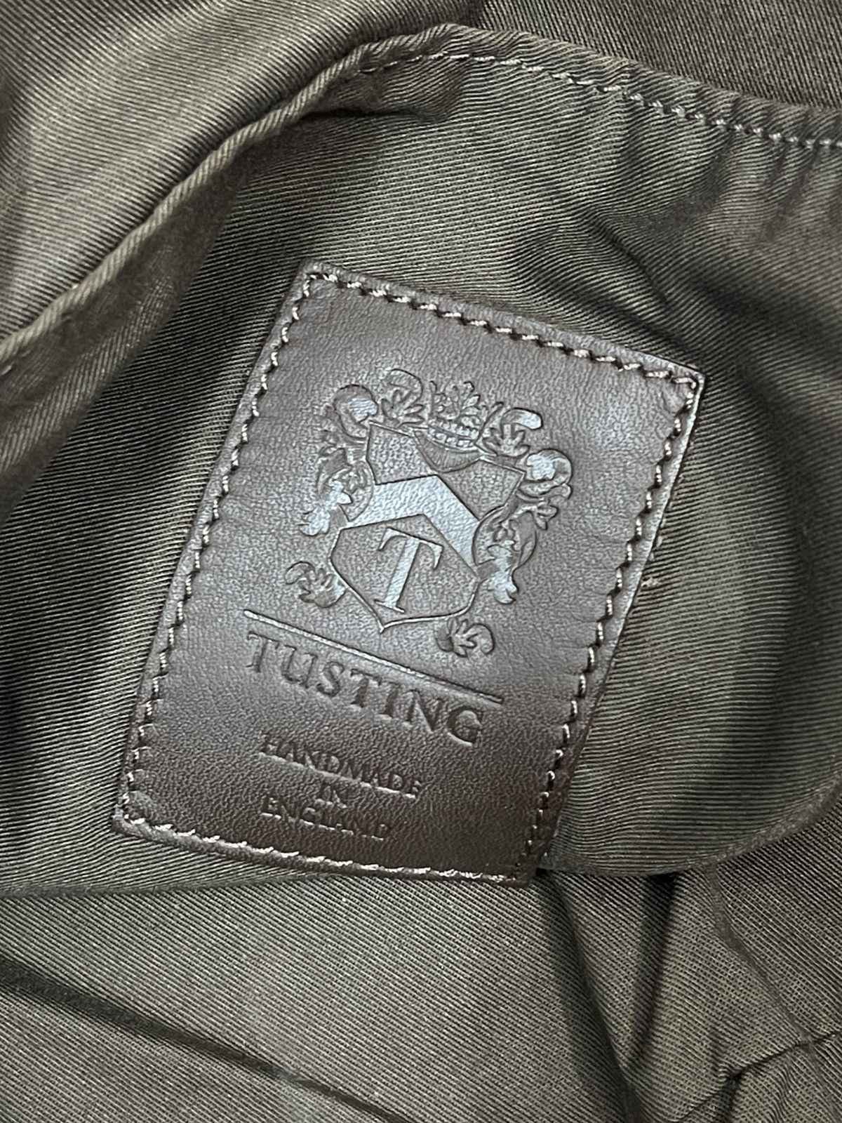 Genuine Leather Full Leather Tusting Handmade in England Tote Bag 6🟩 Size ONE SIZE - 17 Thumbnail