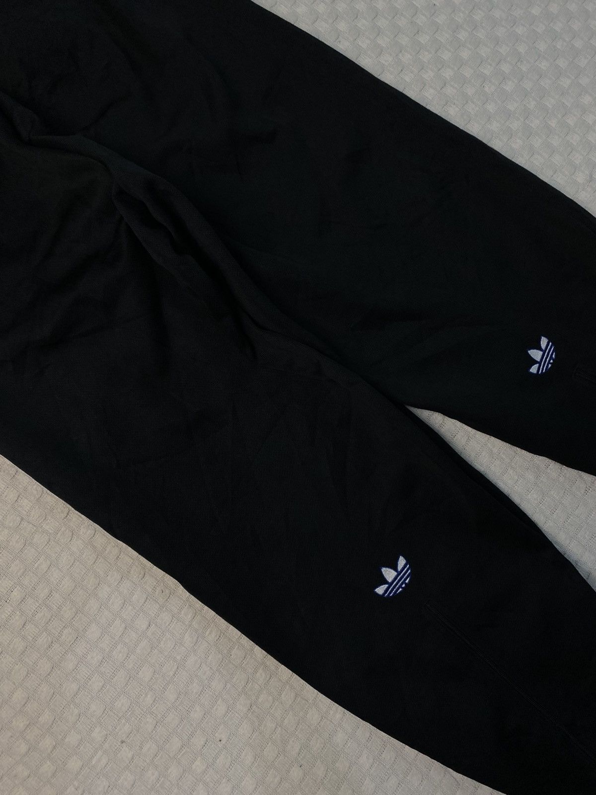 Adidas 💥Vintage ADIDAS 90S LONG TRACK PANTS BLACK Size US 28 / EU 44 - 9 Thumbnail
