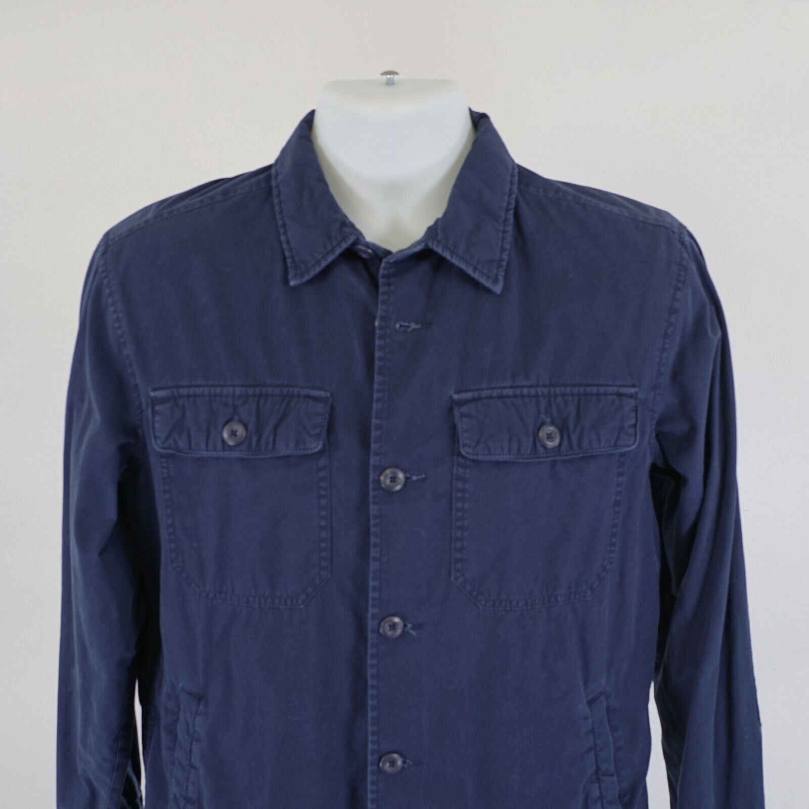 Sperry Sperry Blue Button Front Collared Large Insulated Shirt Jack Size US L / EU 52-54 / 3 - 1 Thumbnail