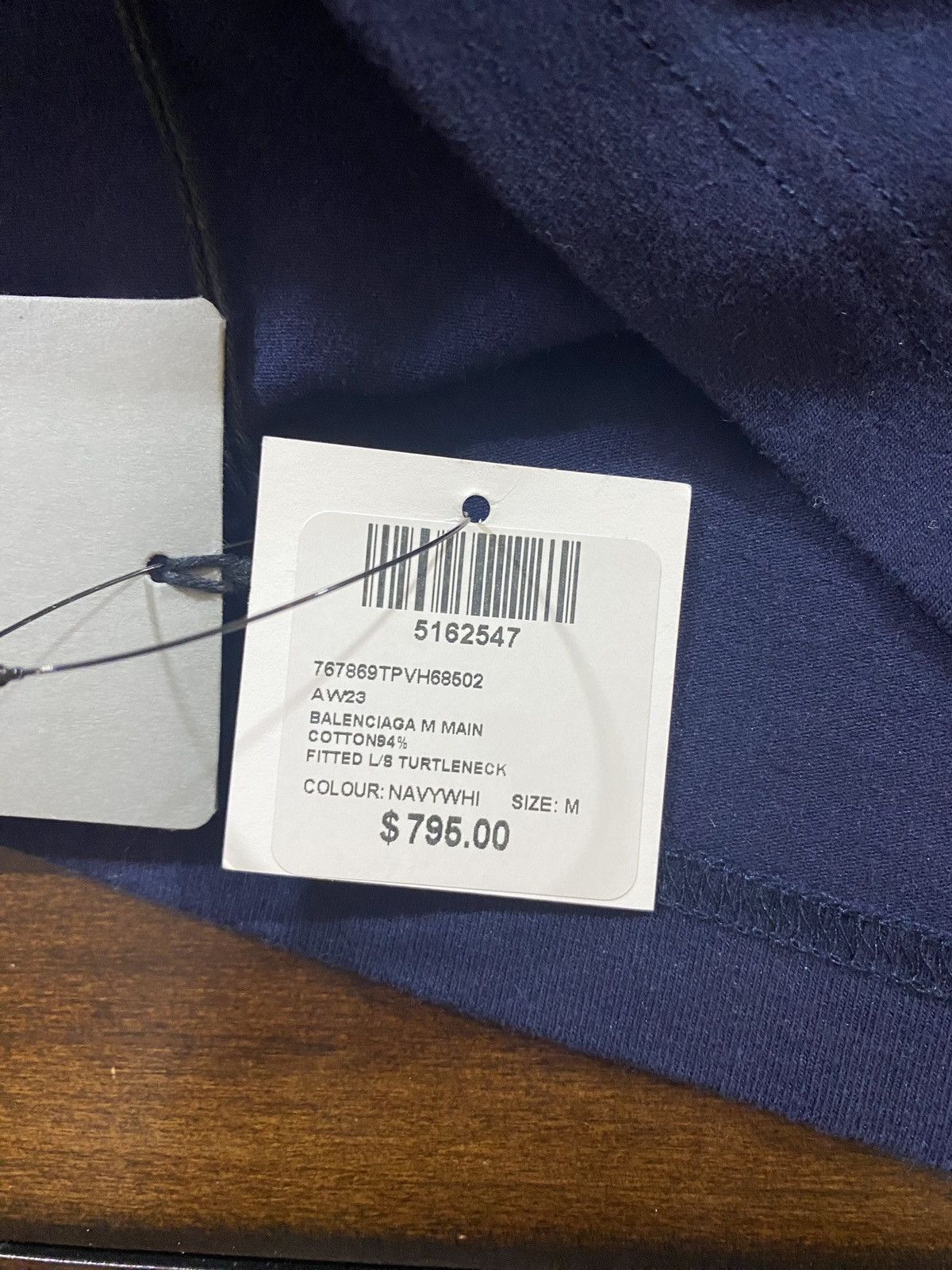 Balenciaga Balenciaga 3B Sports Icon Fitted Long Sleeve Turtleneck Size US M / EU 48-50 / 2 - 9 Thumbnail
