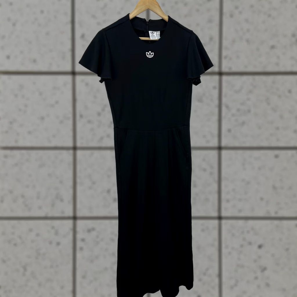 Adidas VINTAGE Adidas Originals Jumpsuit Womens M Black Size 32" / US 10 / IT 46 - 1 Thumbnail