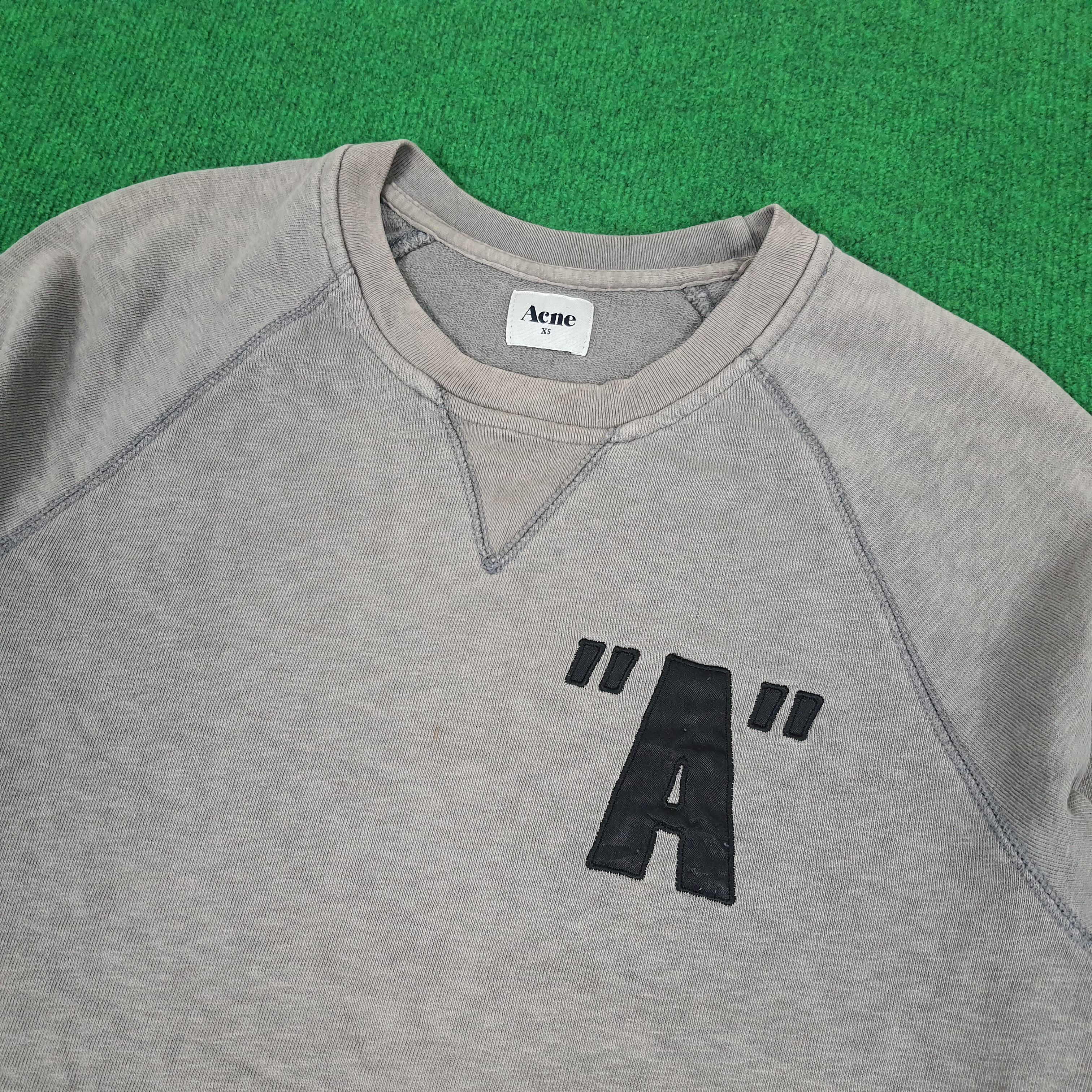Acne Studios Vintage Acne Studio "A" Designer Sweatshirt Size US M / EU 48-50 / 2 - 2 Thumbnail