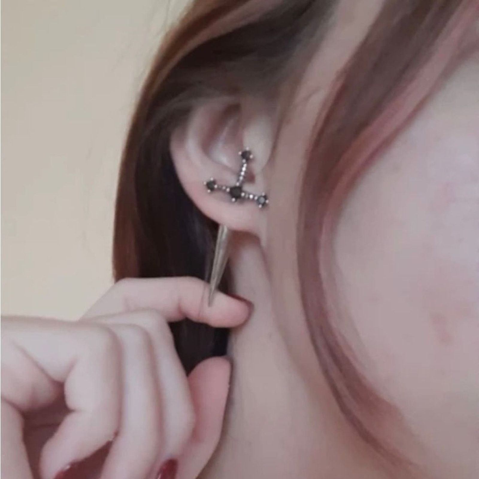 Other Sword silver plated earrings Size ONE SIZE - 2 Thumbnail