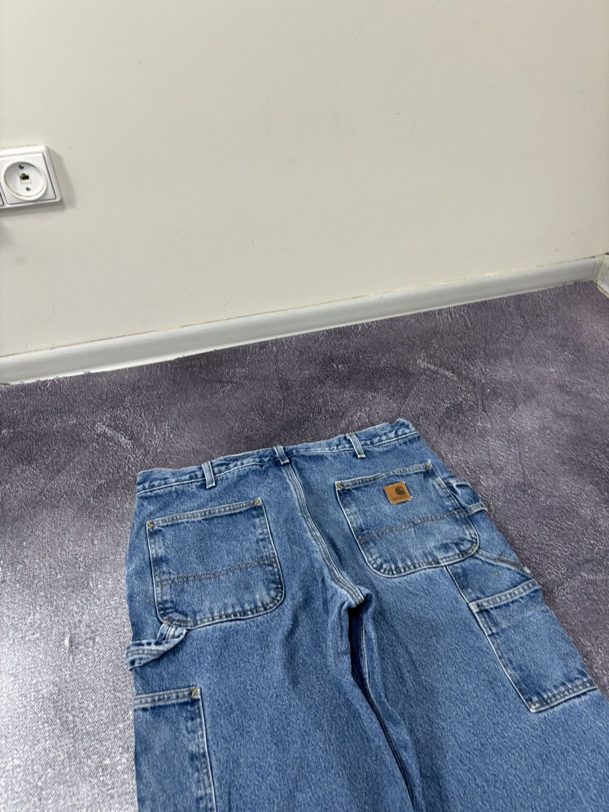 Carhartt Vintage Carhartt USA Workwear Insulated Denim Baggy Jeans Size US 36 / EU 52 - 8 Thumbnail
