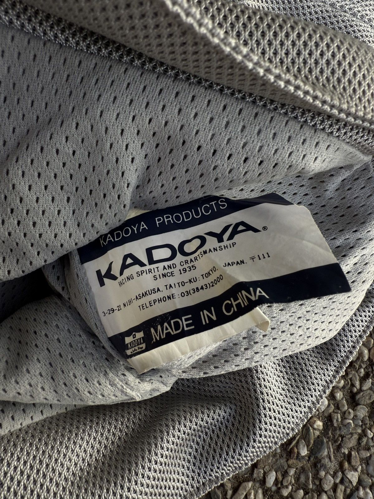 Kadoya 90's Kadoya K's Leather Silver Racing Jacket Size US M / EU 48-50 / 2 - 6 Thumbnail