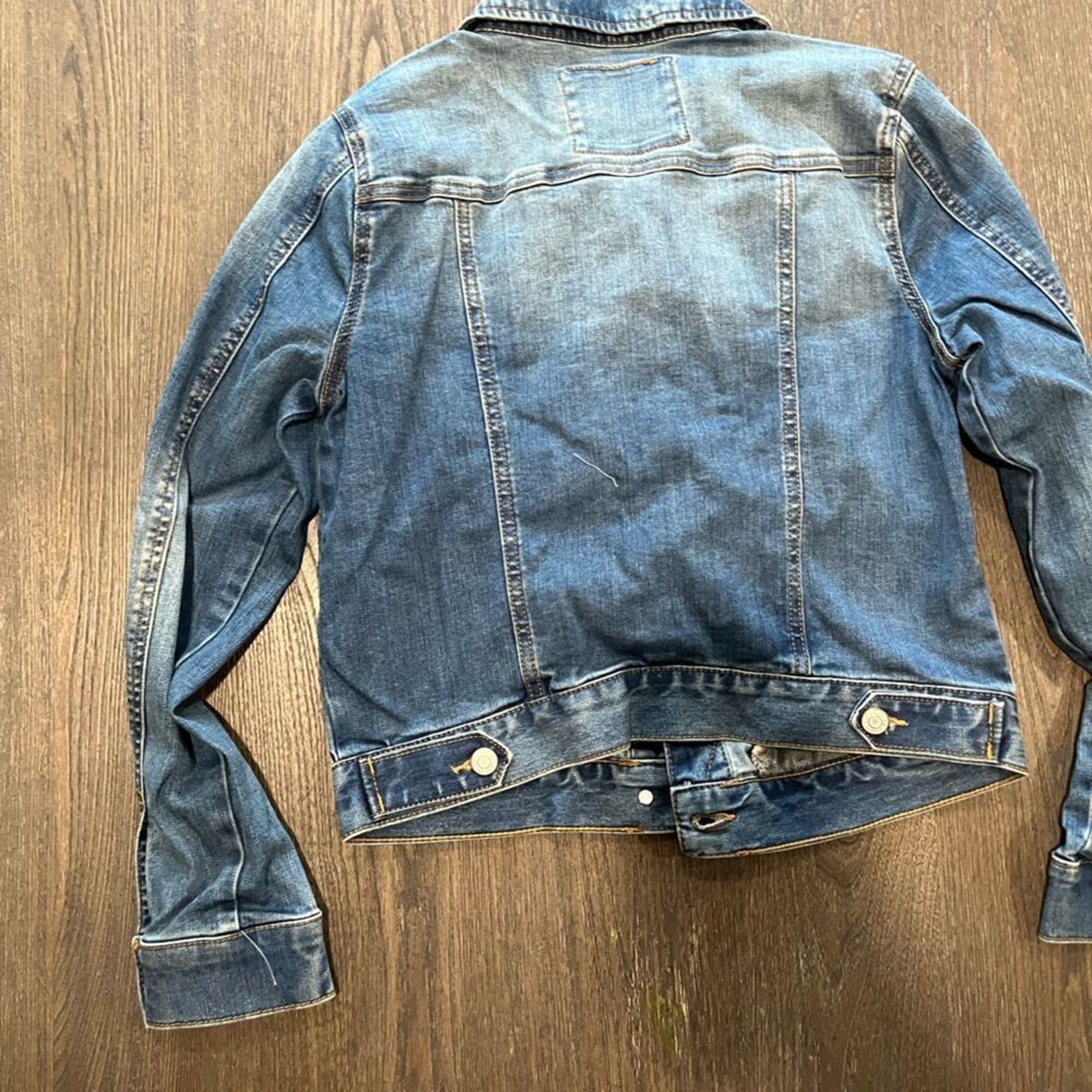Vintage NWOT Mudd Juniors Distressed Jean Jacket - Size S Size S / US 4 / IT 40 - 3 Thumbnail