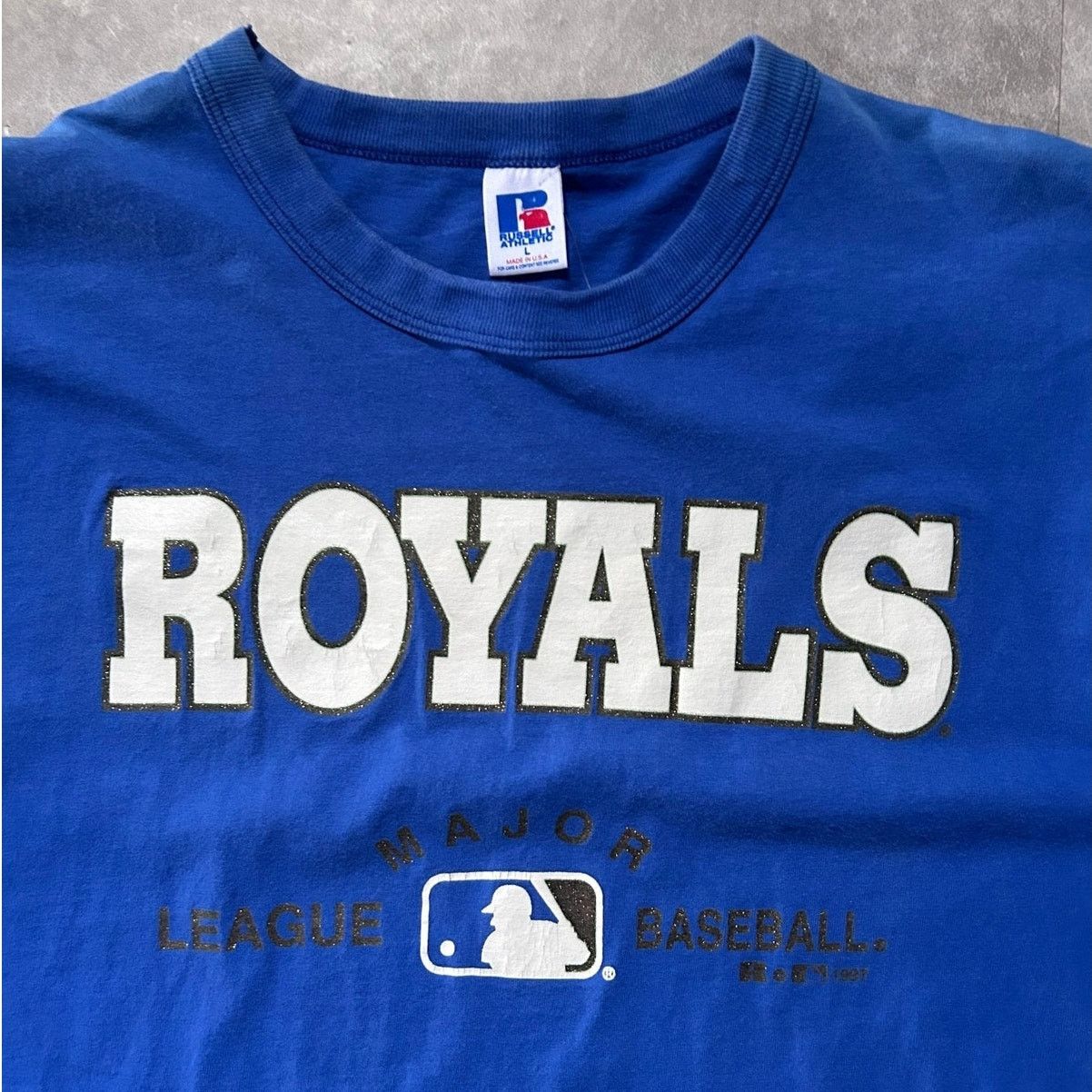 Russell Athletic 1991 Vintage Kansas City Royals Russell Blue T Shirt -L Size US L / EU 52-54 / 3 - 2 Thumbnail